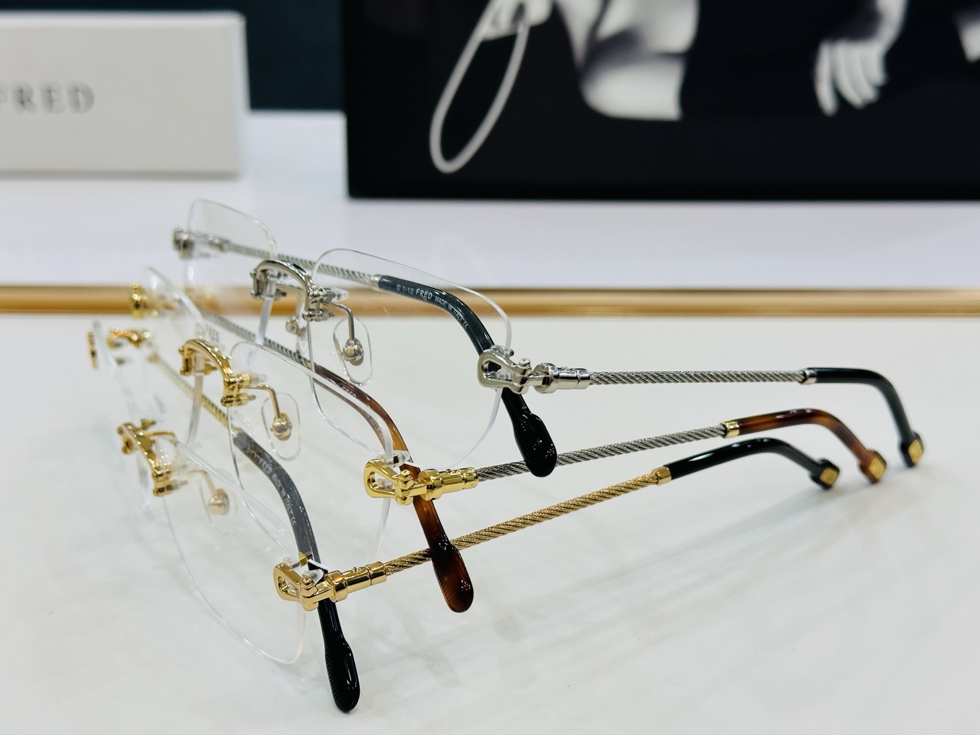 🔺FRED🔻法兰 FG50002U   Size：54口16-145  醒目品牌logo🔝🔝C上脸超美 