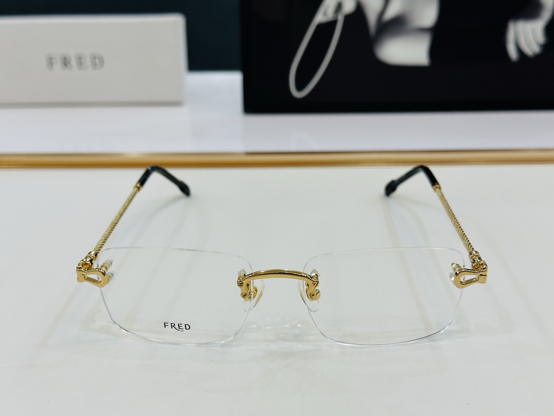 🔺FRED🔻法兰 FG50002U   Size：54口16-145  醒目品牌logo🔝🔝C上脸超美 