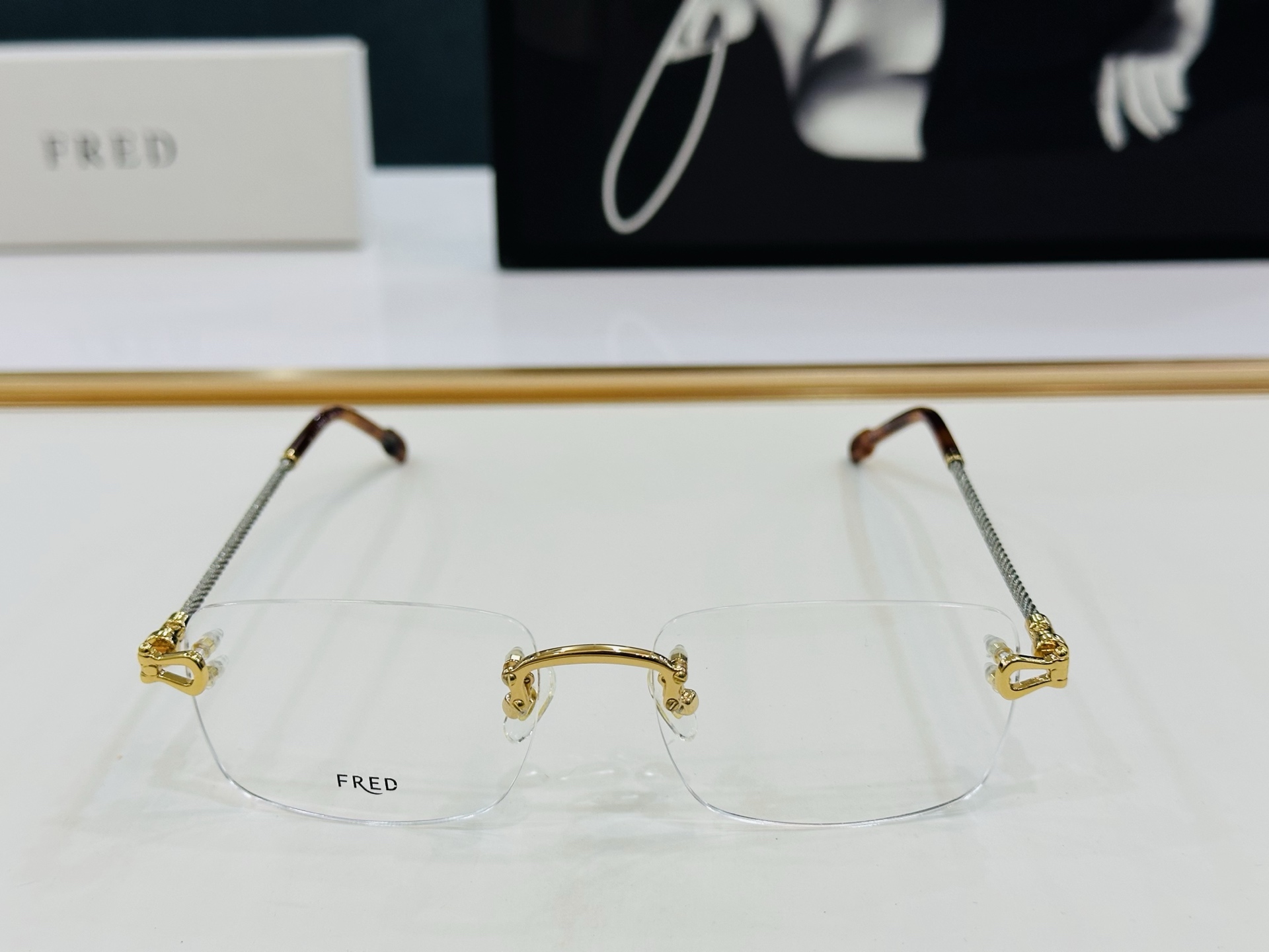 🔺FRED🔻法兰 FG50002U   Size：54口16-145  醒目品牌logo🔝🔝C上脸超美 