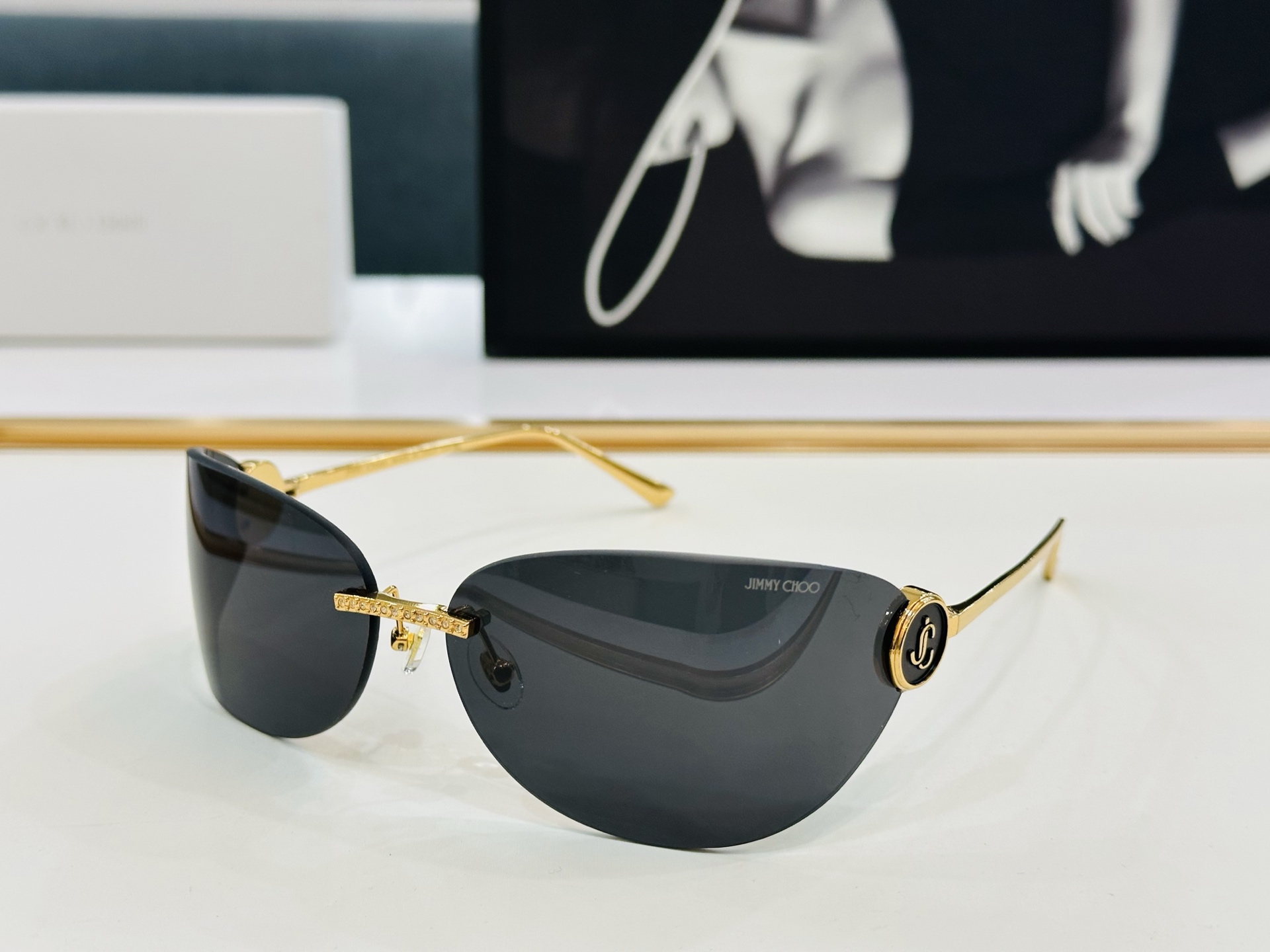 JIMMY CHO* 吉米家 JC4009  Size：62口14-115  新款  坚持一如既往最高品