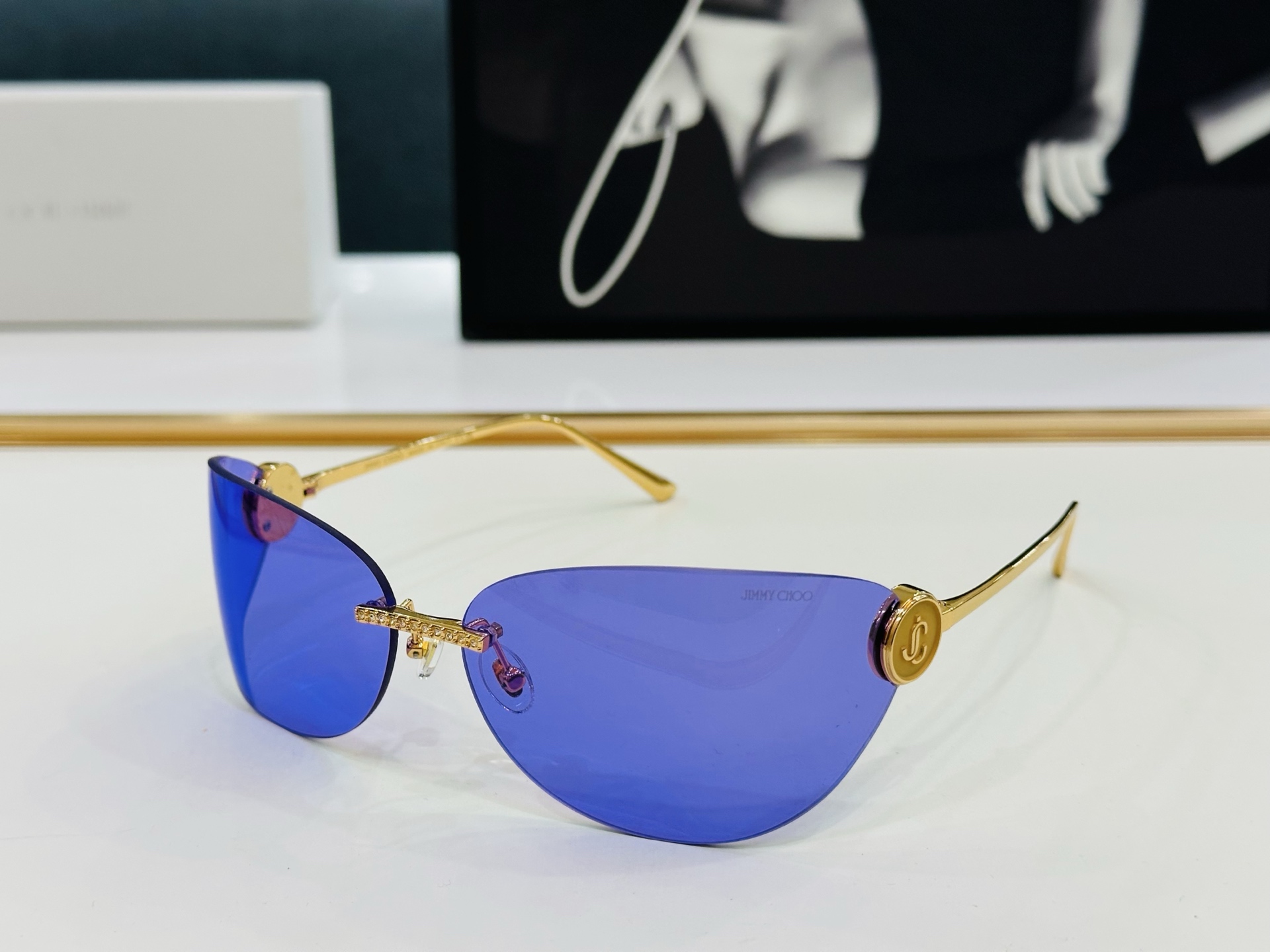 JIMMY CHO* 吉米家 JC4009  Size：62口14-115  新款  坚持一如既往最高品