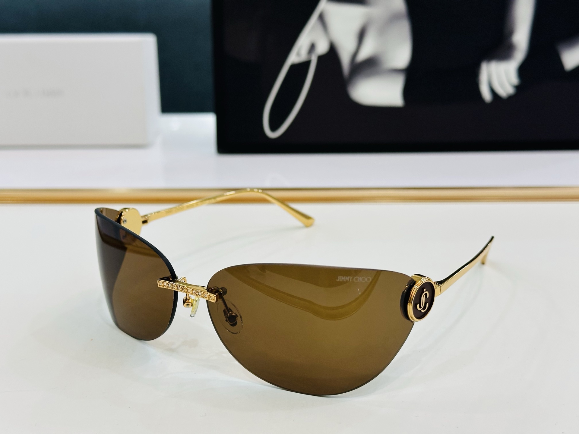 JIMMY CHO* 吉米家 JC4009  Size：62口14-115  新款  坚持一如既往最高品