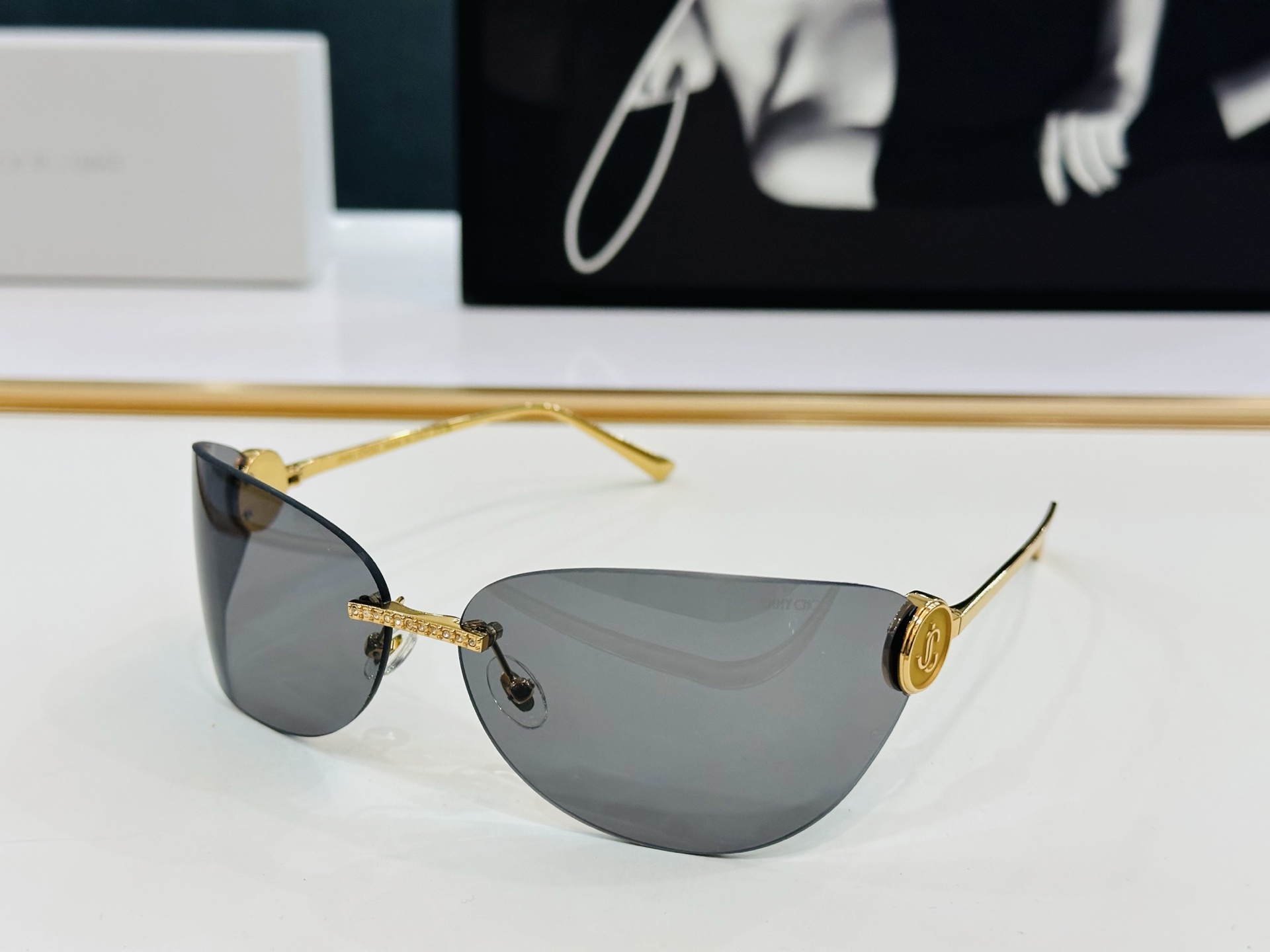 JIMMY CHO* 吉米家 JC4009  Size：62口14-115  新款  坚持一如既往最高品