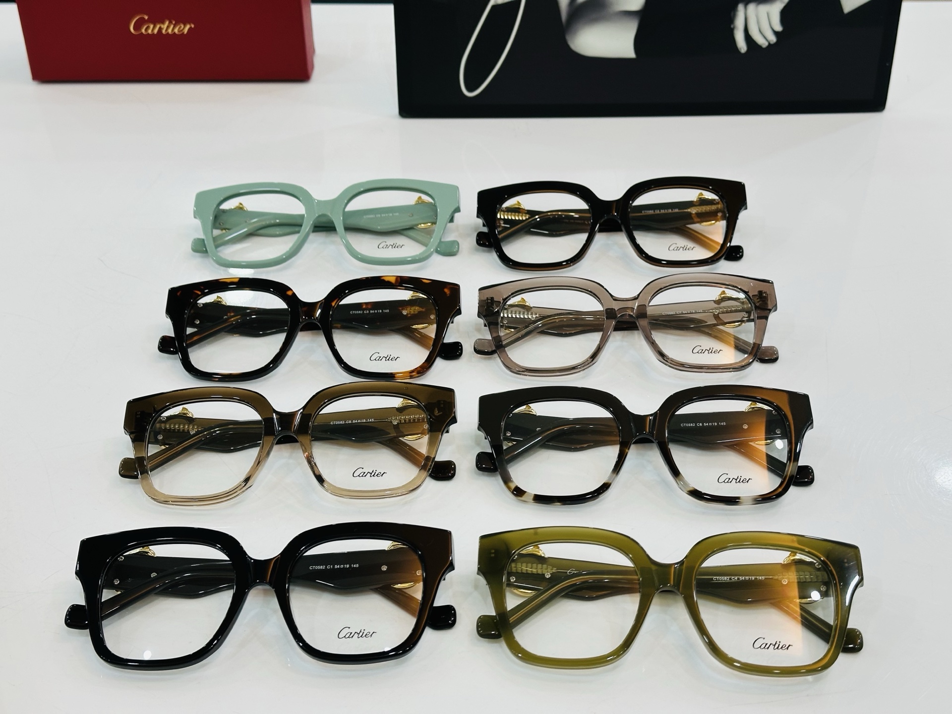 Cartie* 卡家 太阳镜 CT0582 Size：54口19-145 工艺精湛气质十足！Z男女同款 