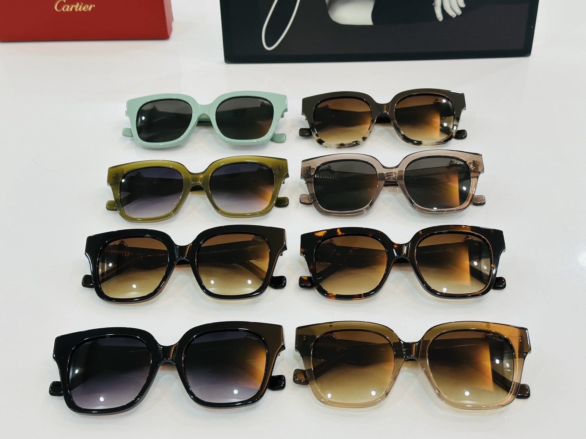 Cartie* 卡家 太阳镜 CT0582 Size：54口19-145 工艺精湛气质十足！Z男女同款 