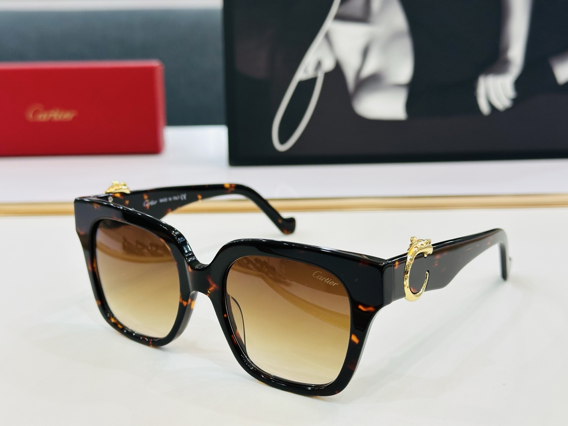 Cartie* 卡家 太阳镜 CT0582 Size：54口19-145 工艺精湛气质十足！Z男女同款 