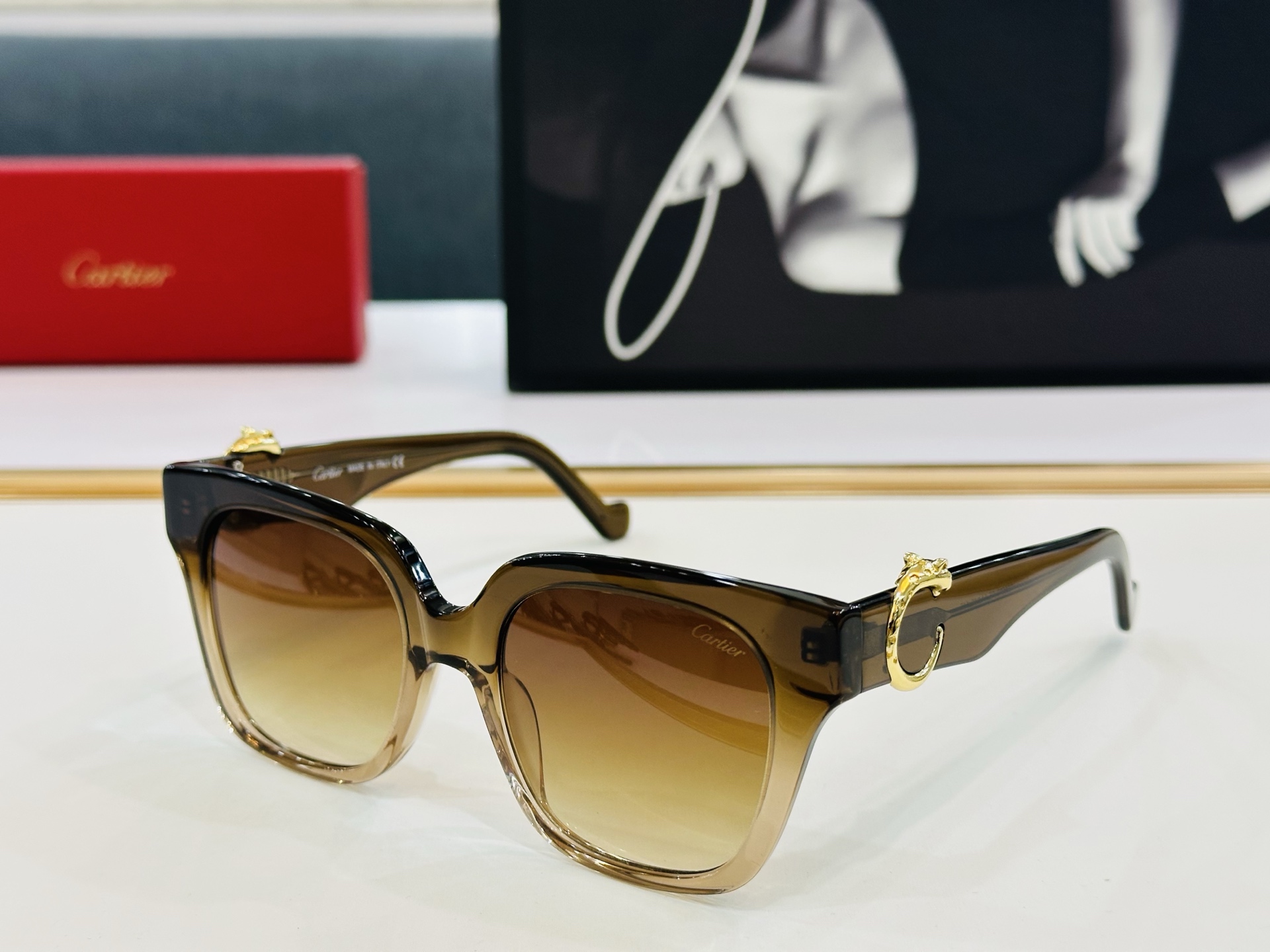 Cartie* 卡家 太阳镜 CT0582 Size：54口19-145 工艺精湛气质十足！Z男女同款 