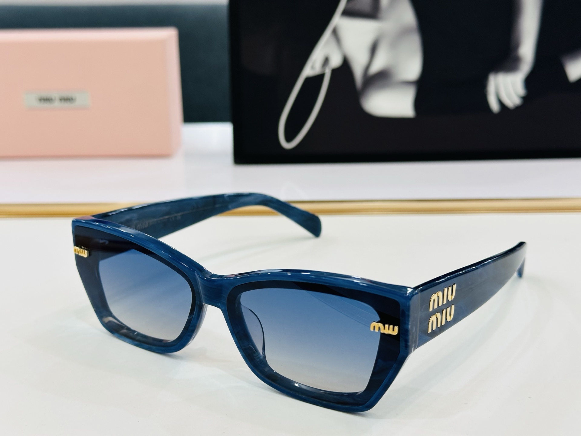 谬家 MU16KS Size：63口14-145 女士太阳眼镜 玫瑰玫瑰 高档 L时尚墨镜潮人强强太阳镜