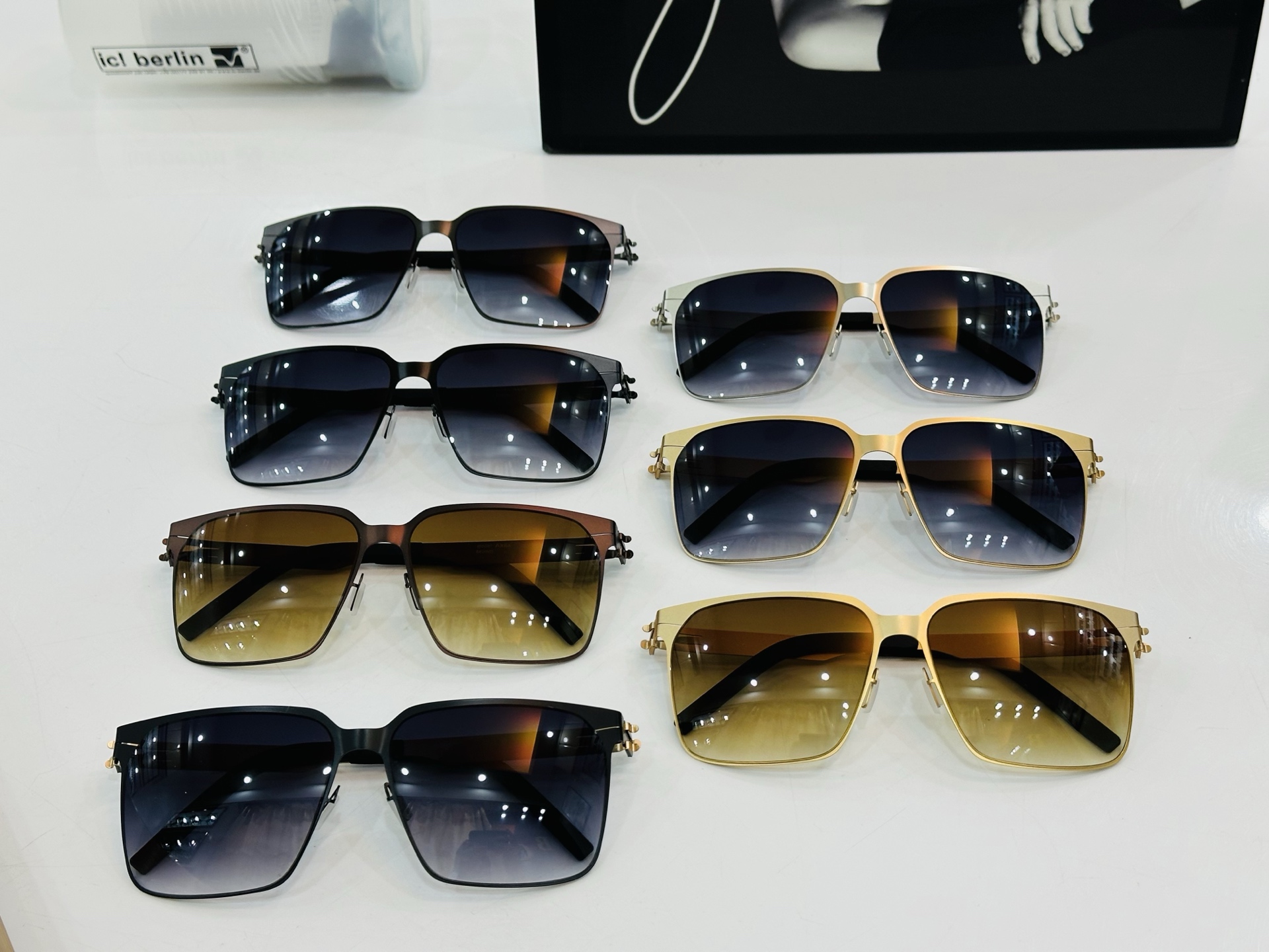 🆕IC系列 ❤️ 【ic! berli*】Akila  德国柏林超轻眼镜 无螺丝 🧨size 60口19