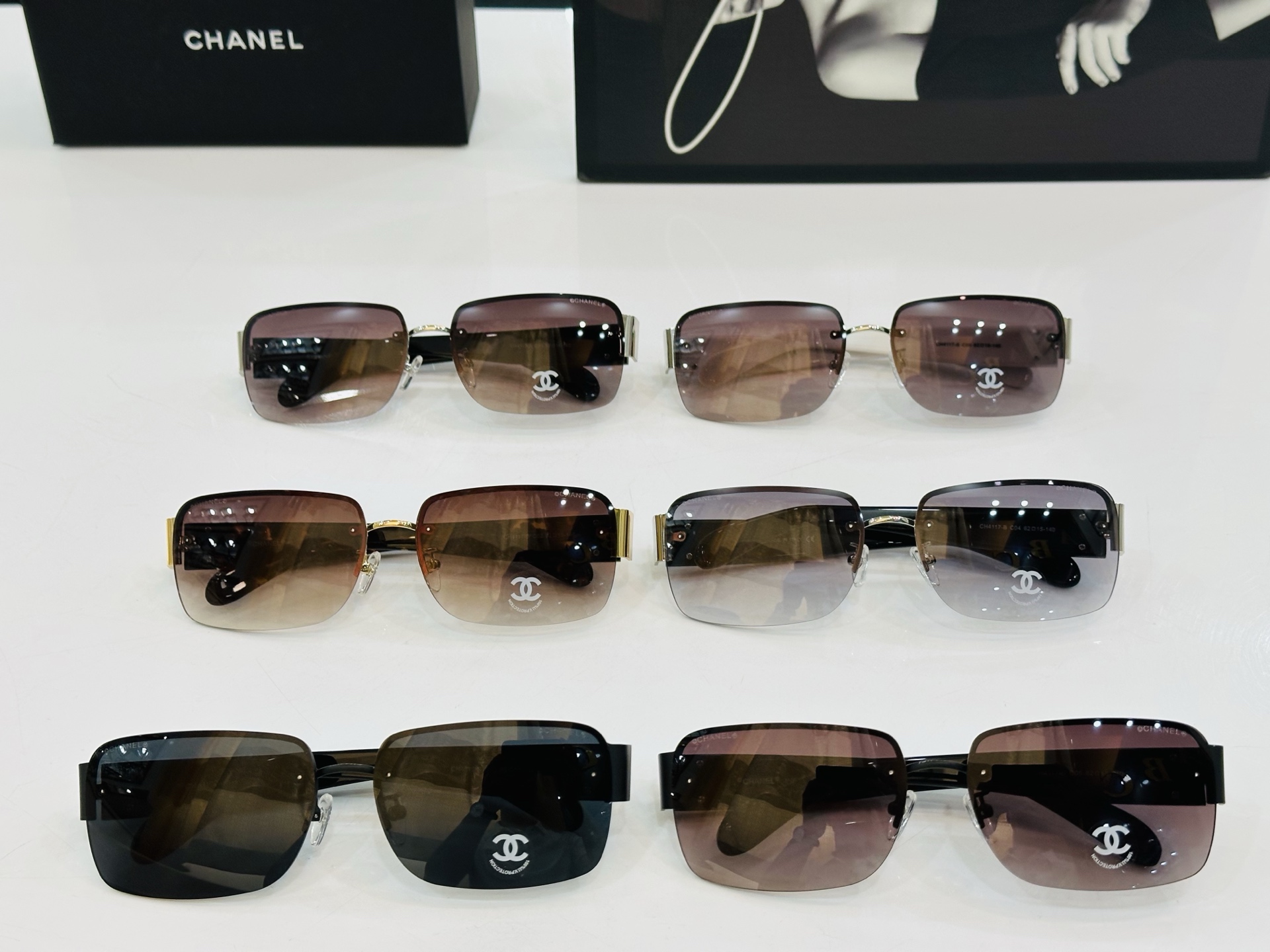 【CHANE*/香家】MODEL CH4117-B 💅🏻☝👓完美品质 Size：62口15-140 💋独