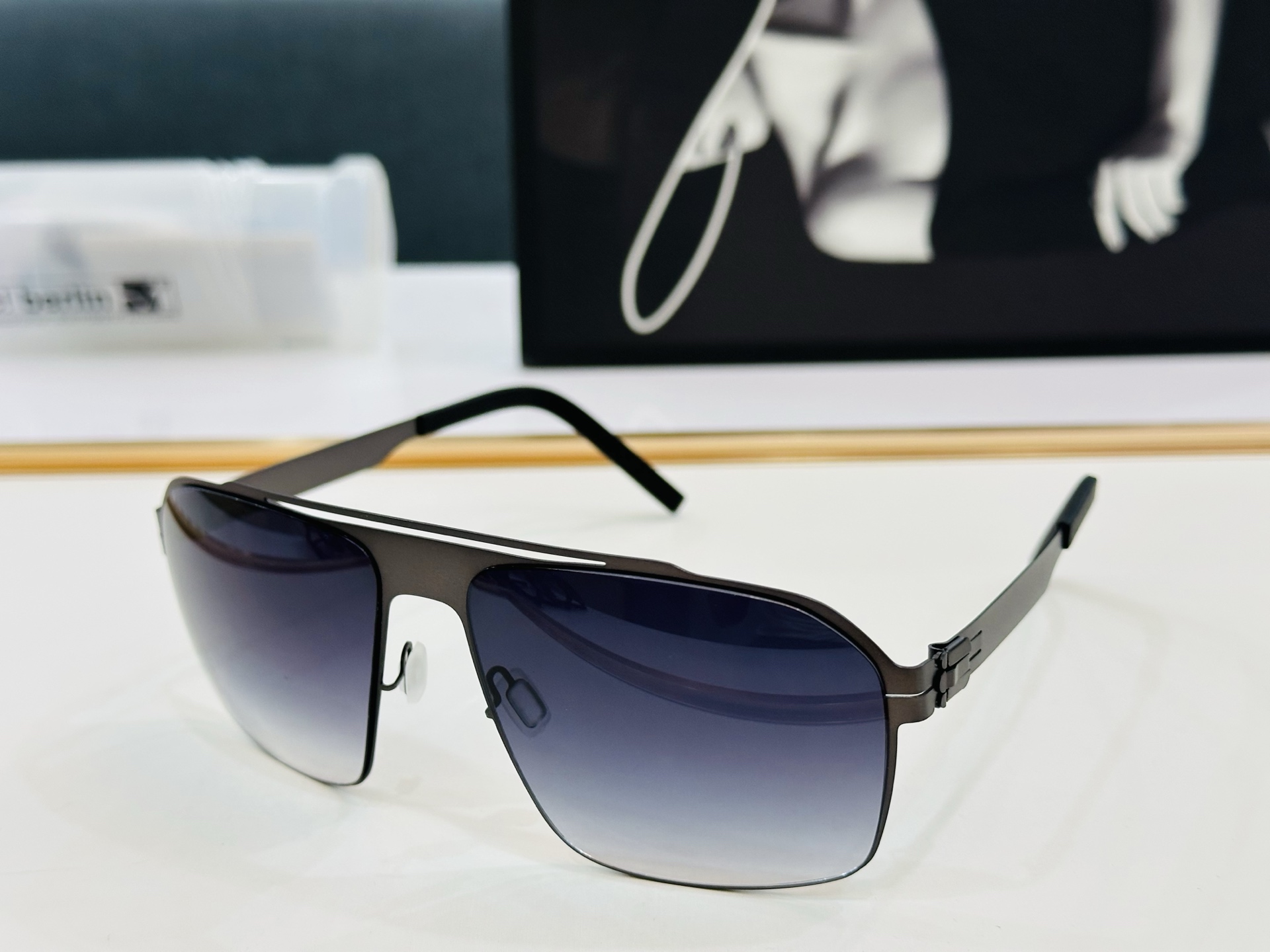 🆕IC系列 ❤️ 【ic! berli*】AMG02 德国柏林超轻眼镜 无螺丝 🧨size 58口17-