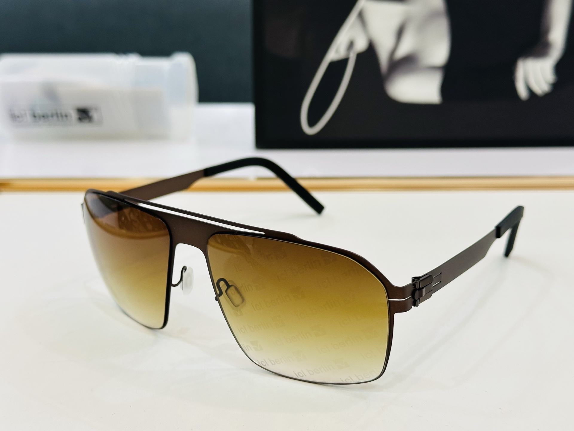 🆕IC系列 ❤️ 【ic! berli*】AMG02 德国柏林超轻眼镜 无螺丝 🧨size 58口17-