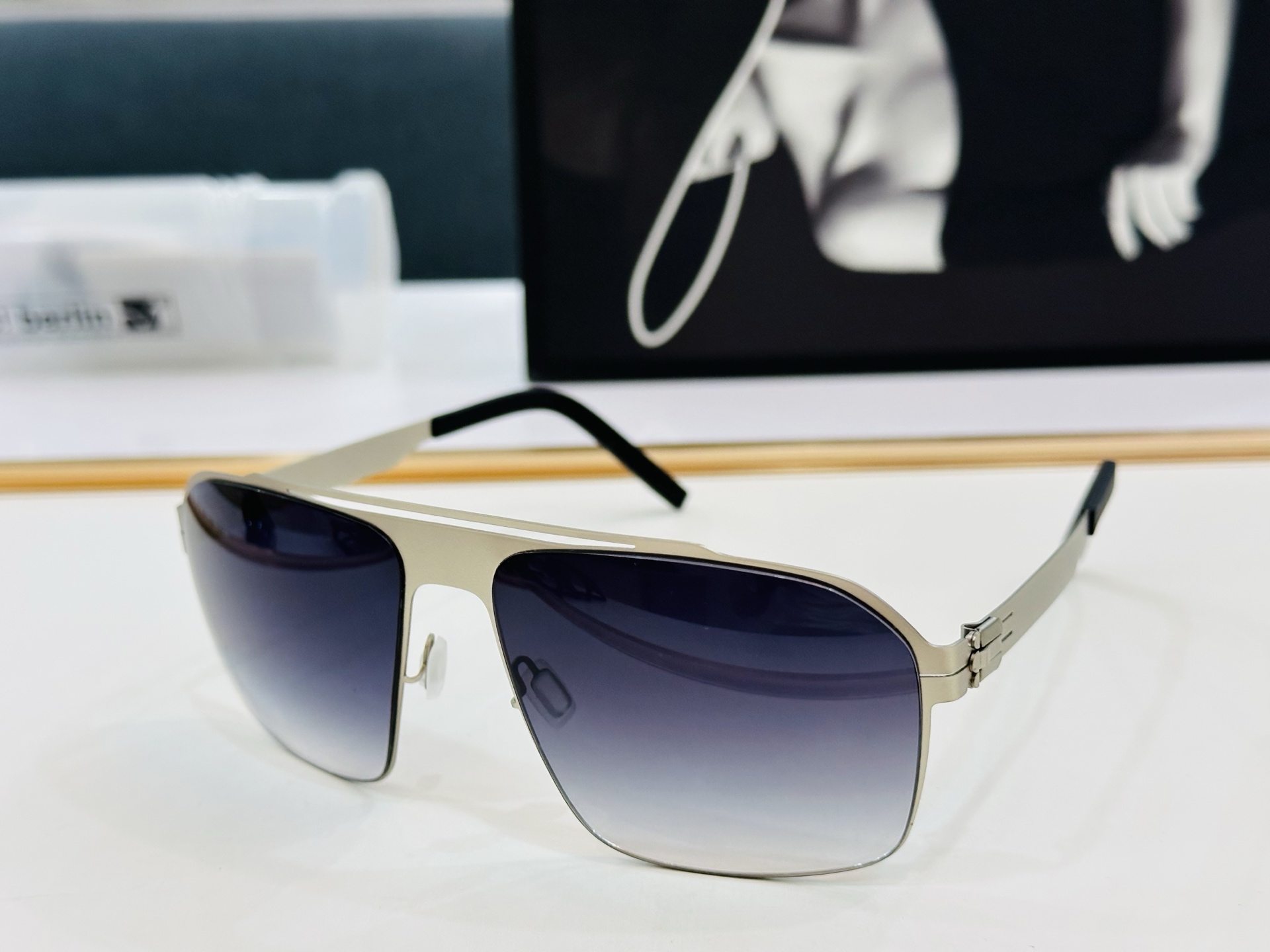 🆕IC系列 ❤️ 【ic! berli*】AMG02 德国柏林超轻眼镜 无螺丝 🧨size 58口17-