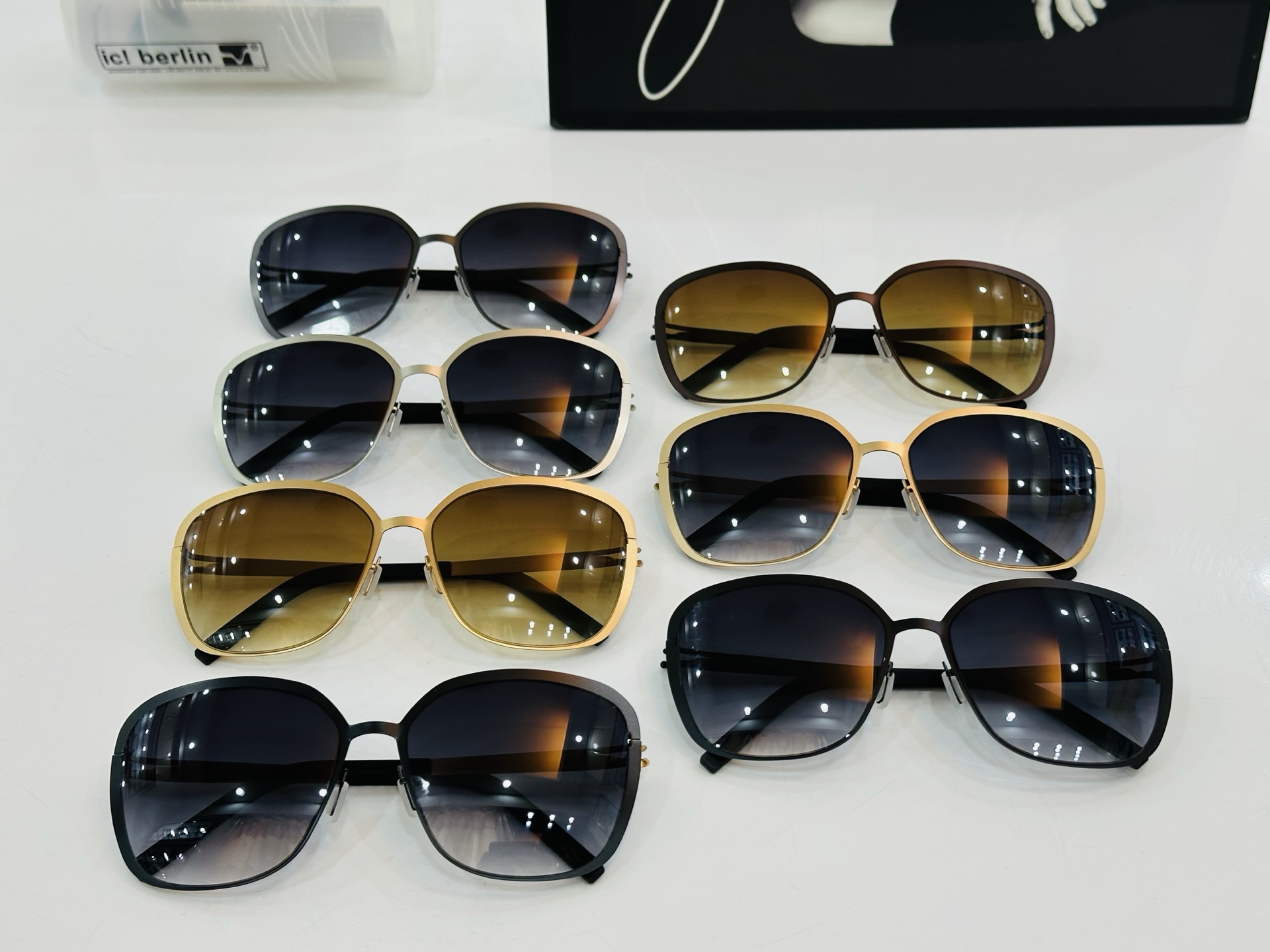 🆕IC系列 ❤️ 【ic! berli*】VAVA 德国柏林超轻眼镜 无螺丝 🧨size 58口17-1