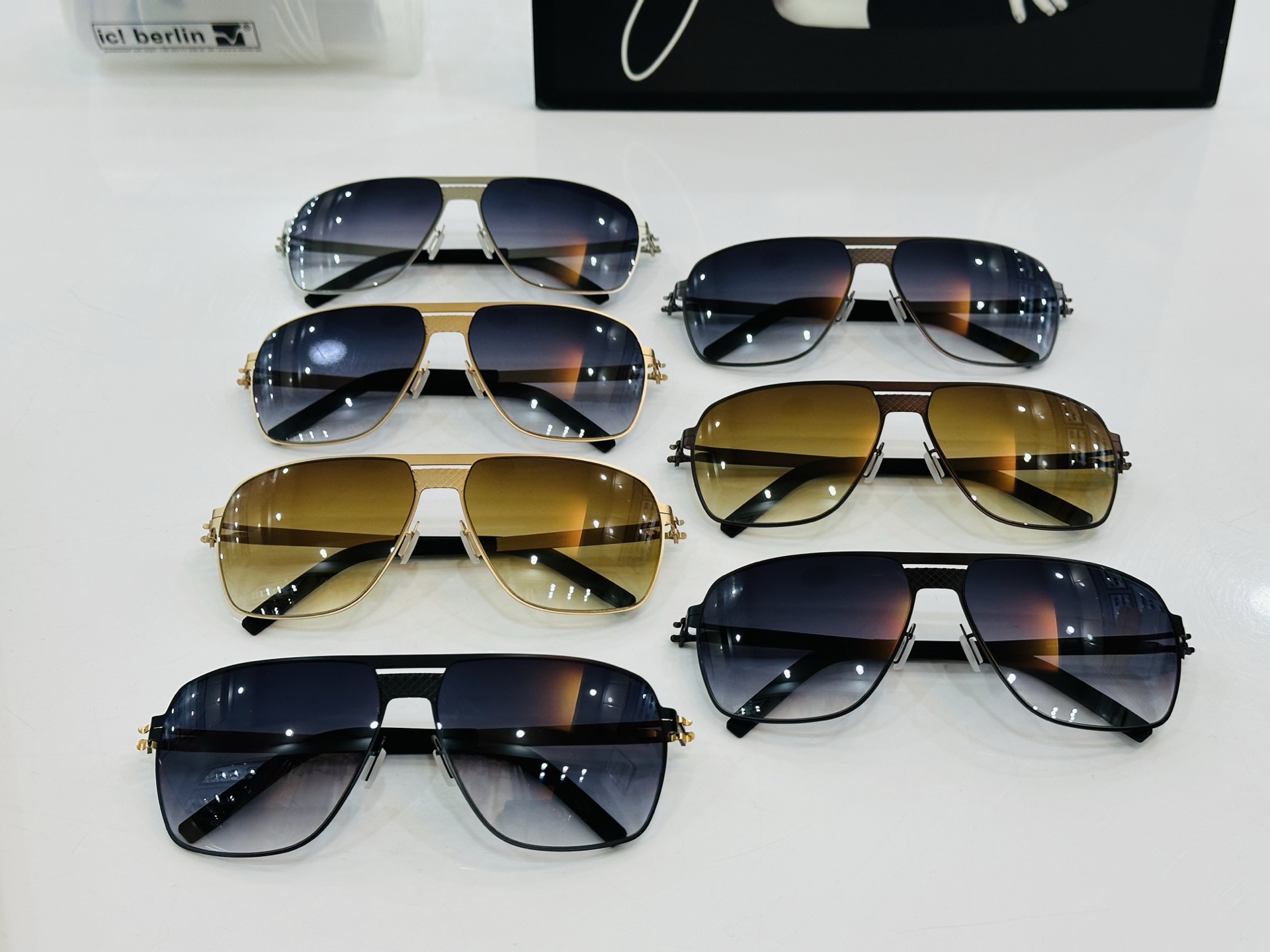 🆕IC系列 ❤️ 【ic! berli*】Etnia  德国柏林超轻眼镜 无螺丝 🧨size 58口18