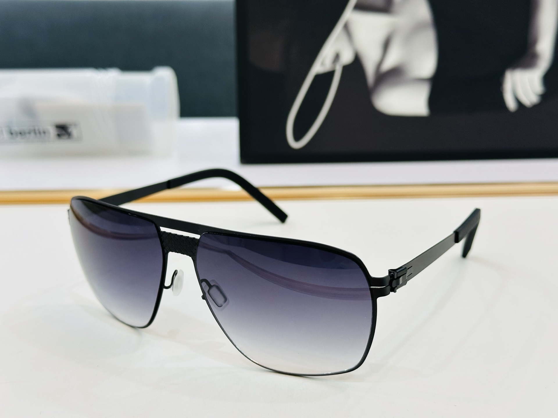 🆕IC系列 ❤️ 【ic! berli*】Etnia  德国柏林超轻眼镜 无螺丝 🧨size 58口18