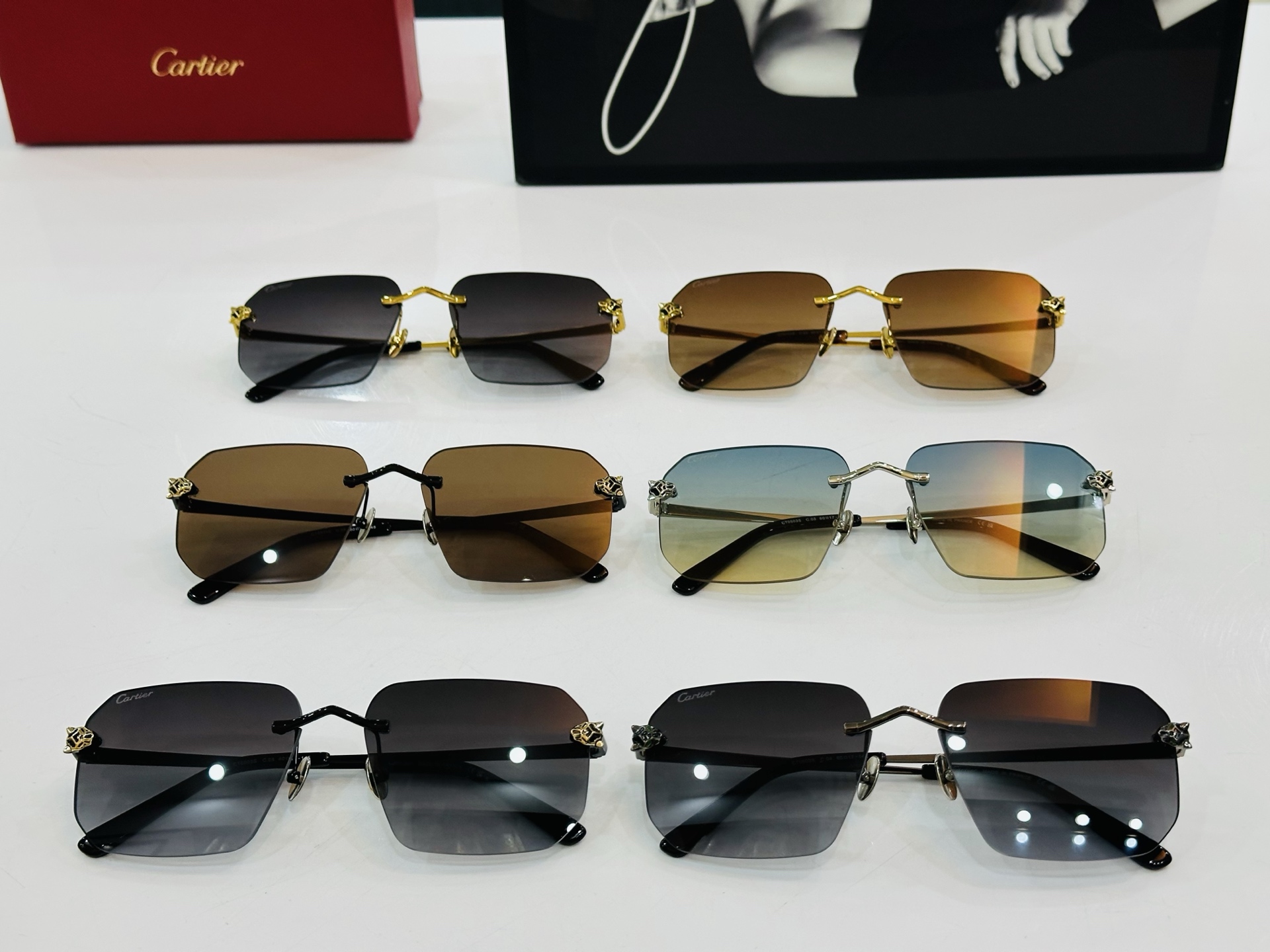Cartie* 卡家 CT0503S 太阳镜 Size：60口17-145 工艺精湛气质十足！q男女同款