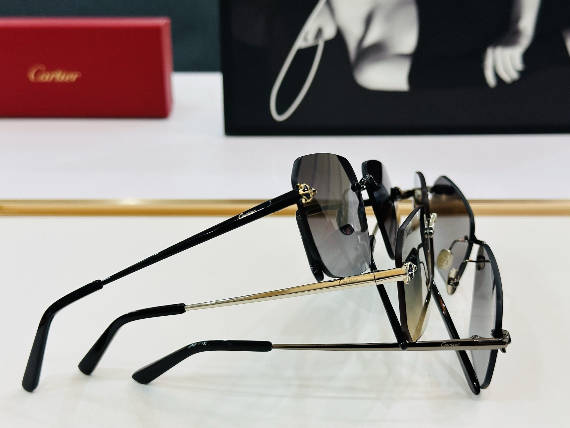 Cartie* 卡家 CT0503S 太阳镜 Size：60口17-145 工艺精湛气质十足！q男女同款