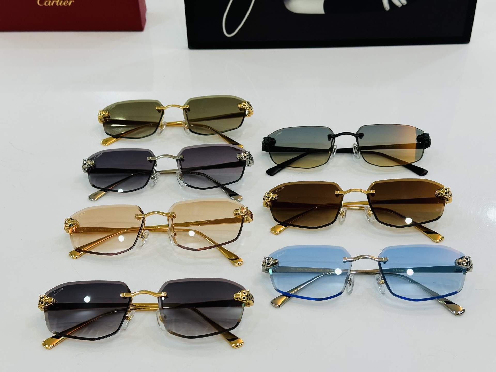 🆕 原版Cartie* 卡家 官网经典款 太阳镜 CT0583S Size：58口17-143 电镀工艺