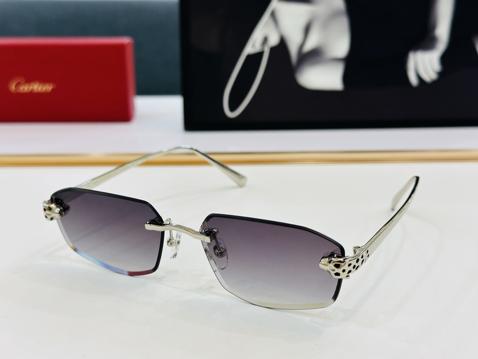 🆕 原版Cartie* 卡家 官网经典款 太阳镜 CT0583S Size：58口17-143 电镀工艺