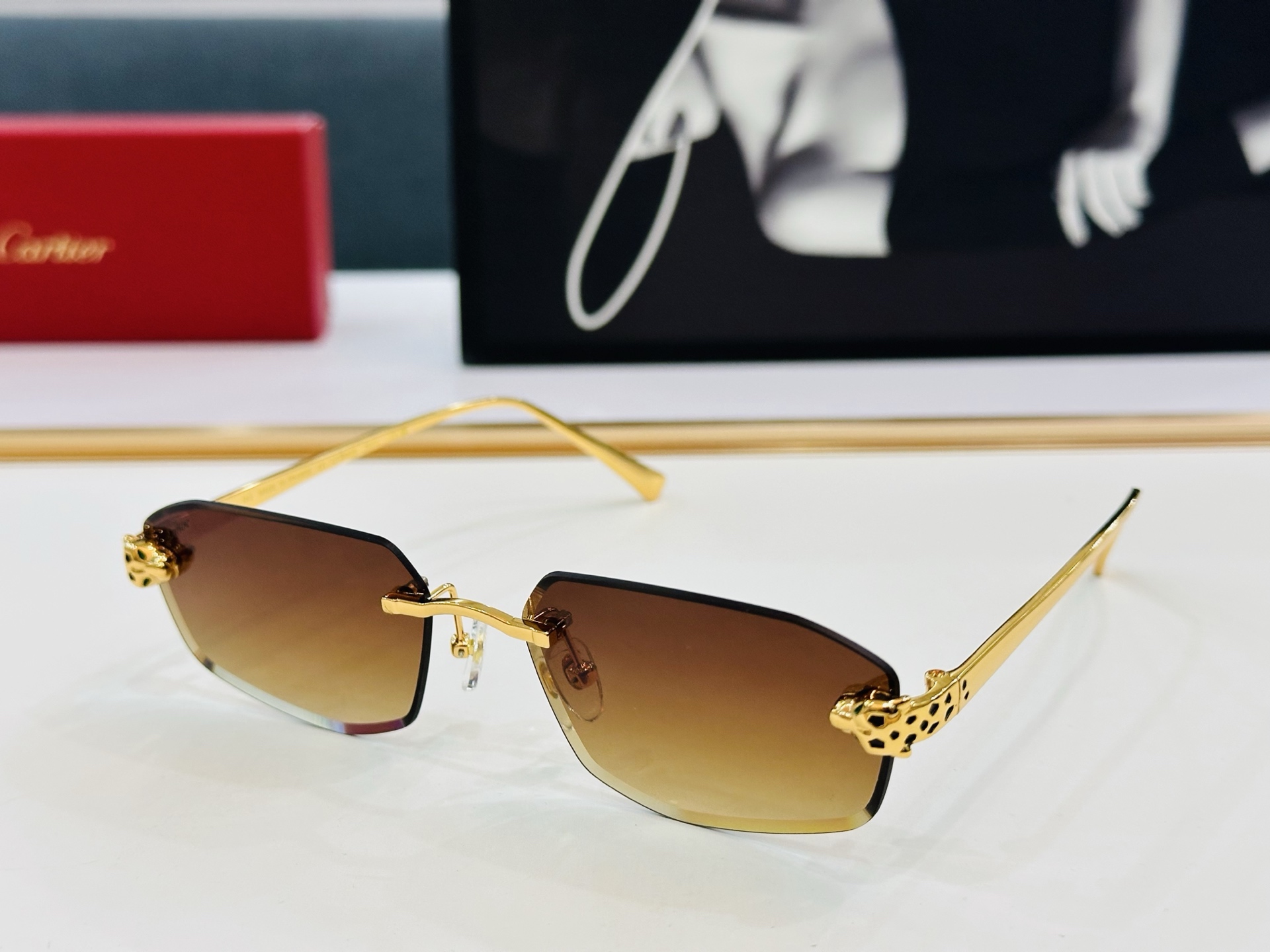 🆕 原版Cartie* 卡家 官网经典款 太阳镜 CT0583S Size：58口17-143 电镀工艺