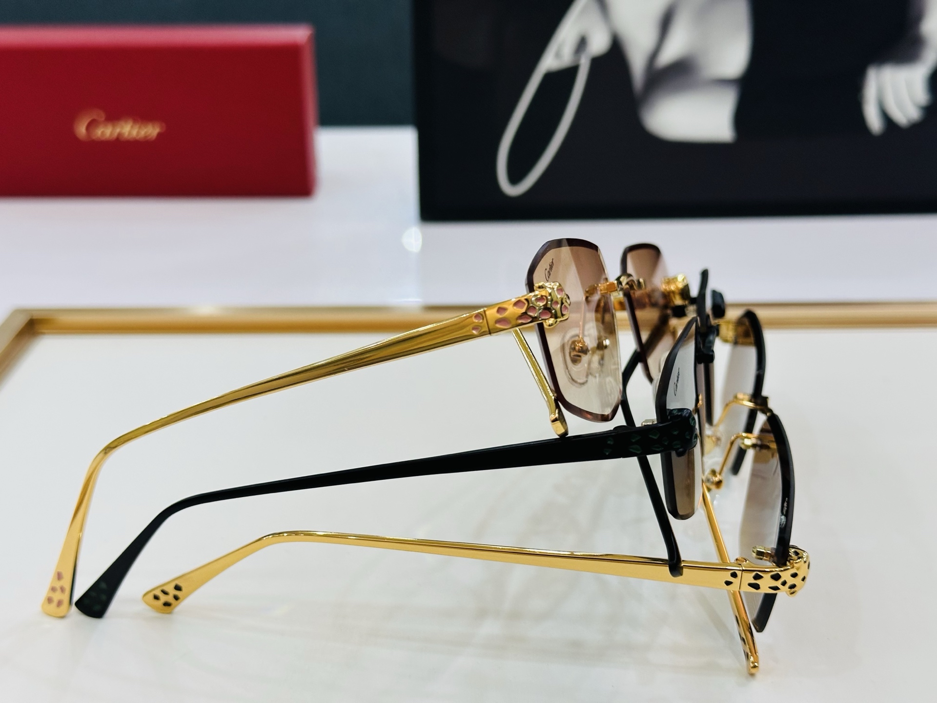 🆕 原版Cartie* 卡家 官网经典款 太阳镜 CT0583S Size：58口17-143 电镀工艺