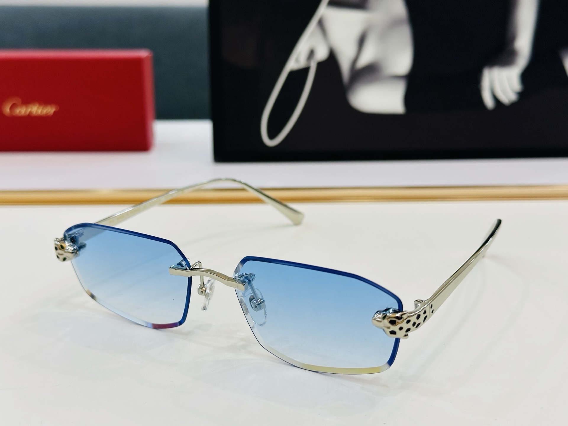 🆕 原版Cartie* 卡家 官网经典款 太阳镜 CT0583S Size：58口17-143 电镀工艺