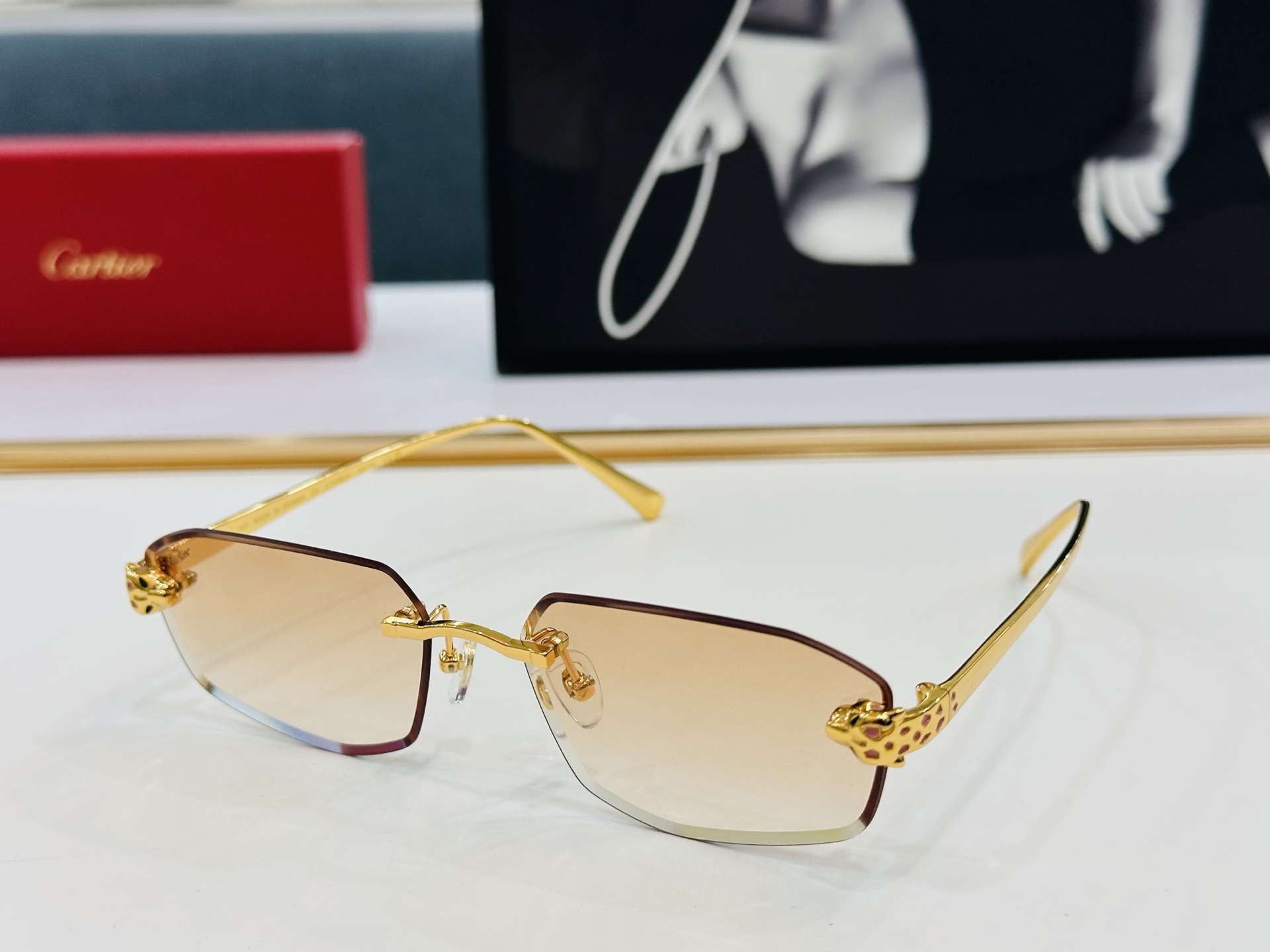 🆕 原版Cartie* 卡家 官网经典款 太阳镜 CT0583S Size：58口17-143 电镀工艺