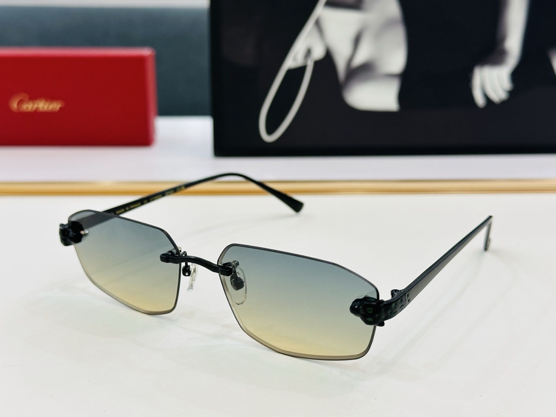 🆕 原版Cartie* 卡家 官网经典款 太阳镜 CT0583S Size：58口17-143 电镀工艺
