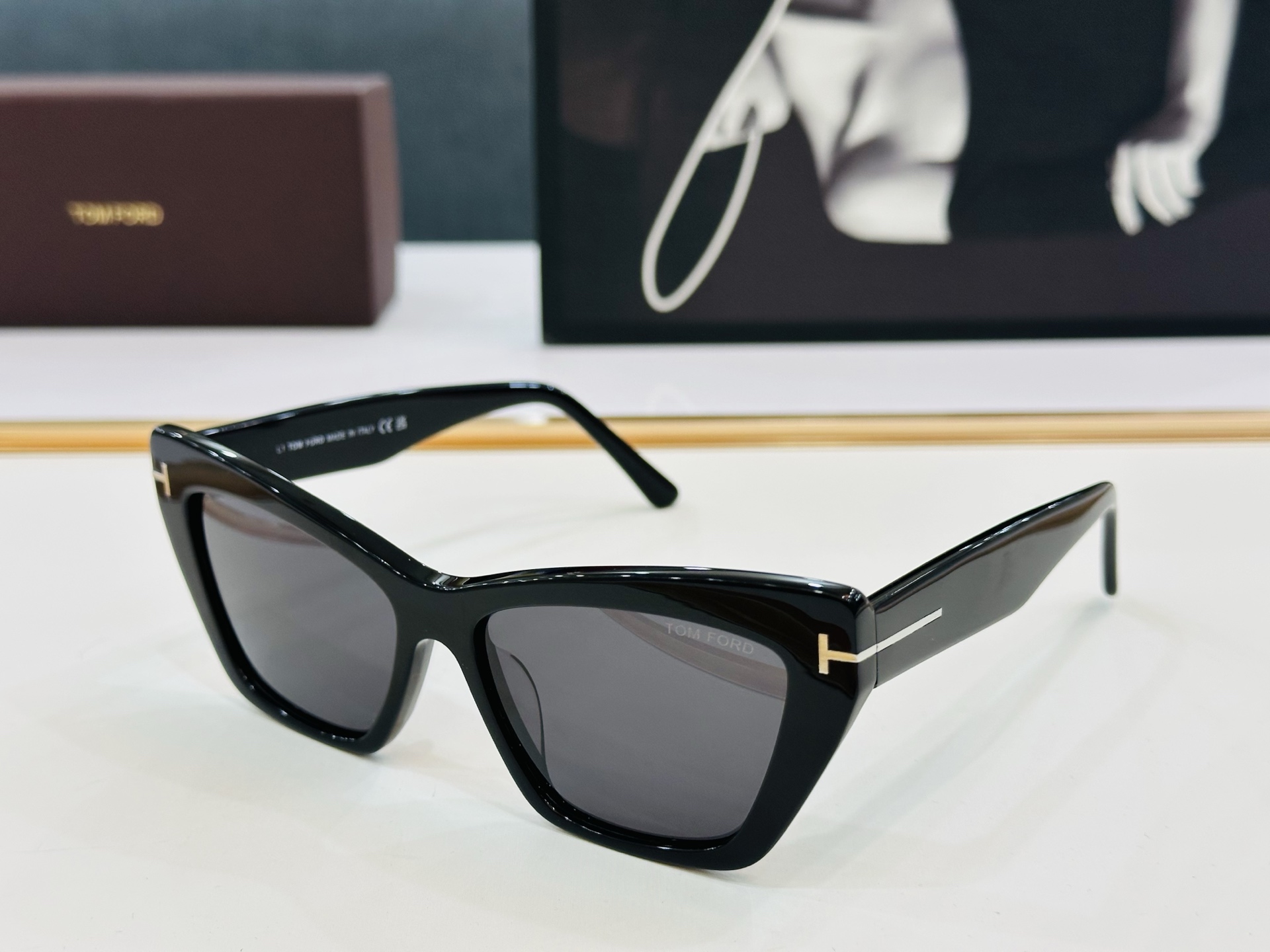 🔺TOM FOR*🔻 汤姆家 官网新款 FT6026  Size：56口16-140  经典时尚 🔝🔝C