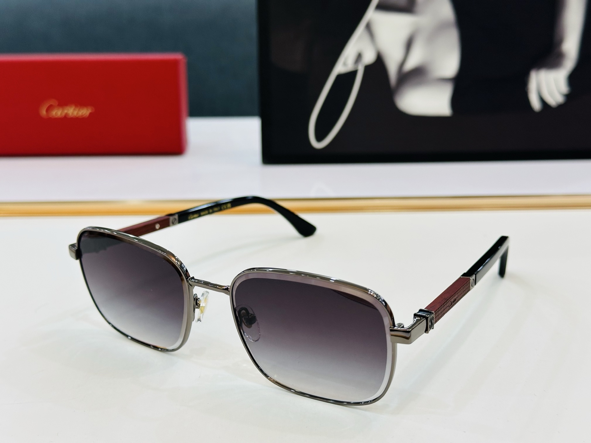 Cartie* 卡家 CT0491S 太阳镜 Size：59口19-145 工艺精湛气质十足！q男女同款