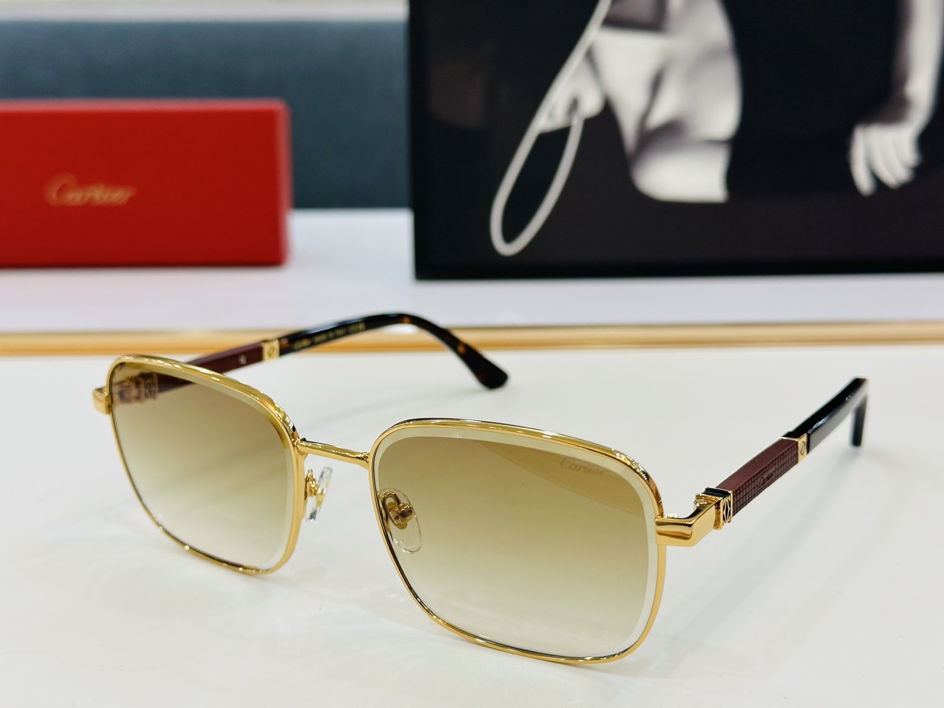 Cartie* 卡家 CT0491S 太阳镜 Size：59口19-145 工艺精湛气质十足！q男女同款
