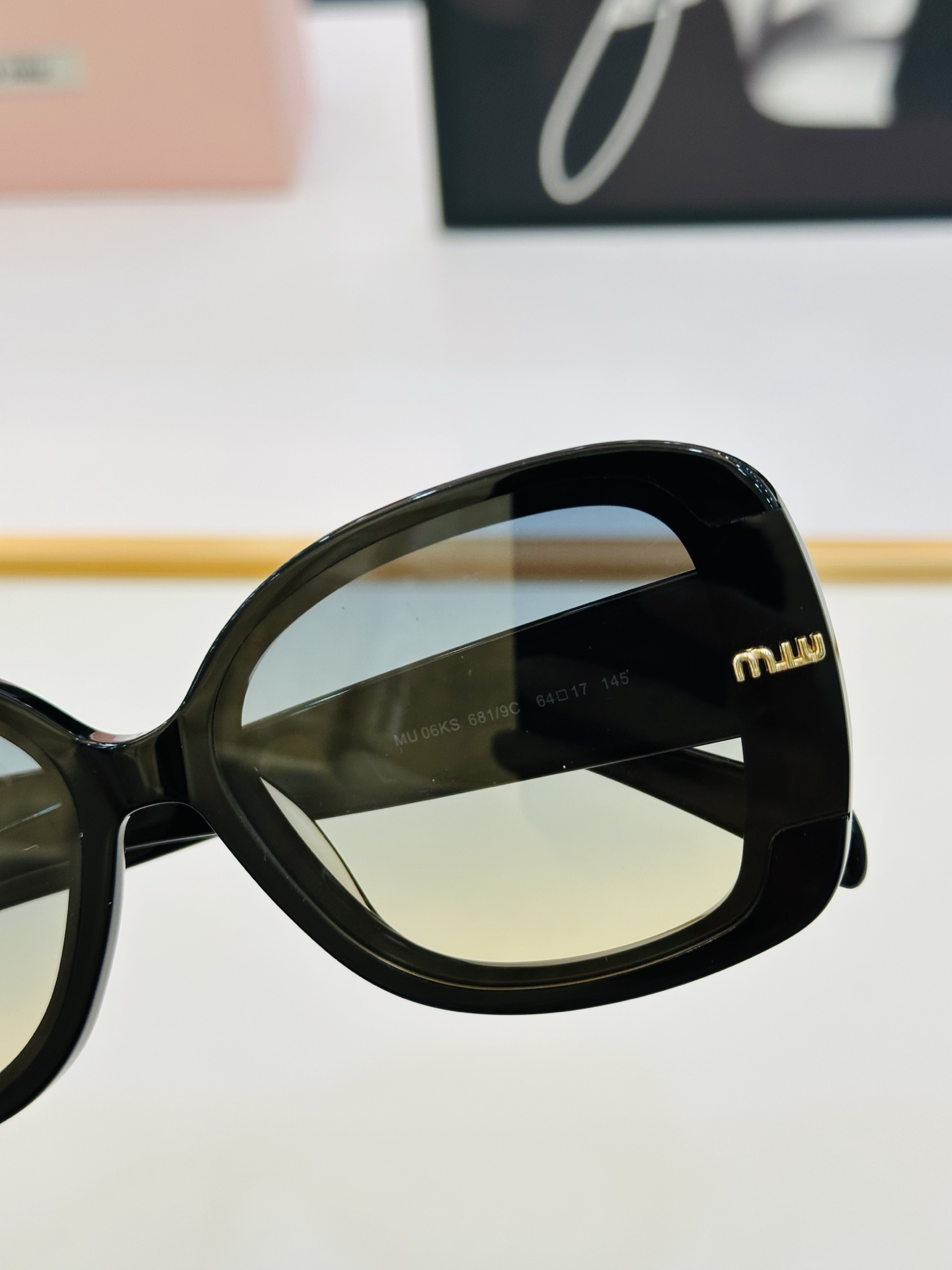 谬家 MU06KS Size：64口17-145 女士太阳眼镜 玫瑰玫瑰 高档 L时尚墨镜潮人强强太阳镜