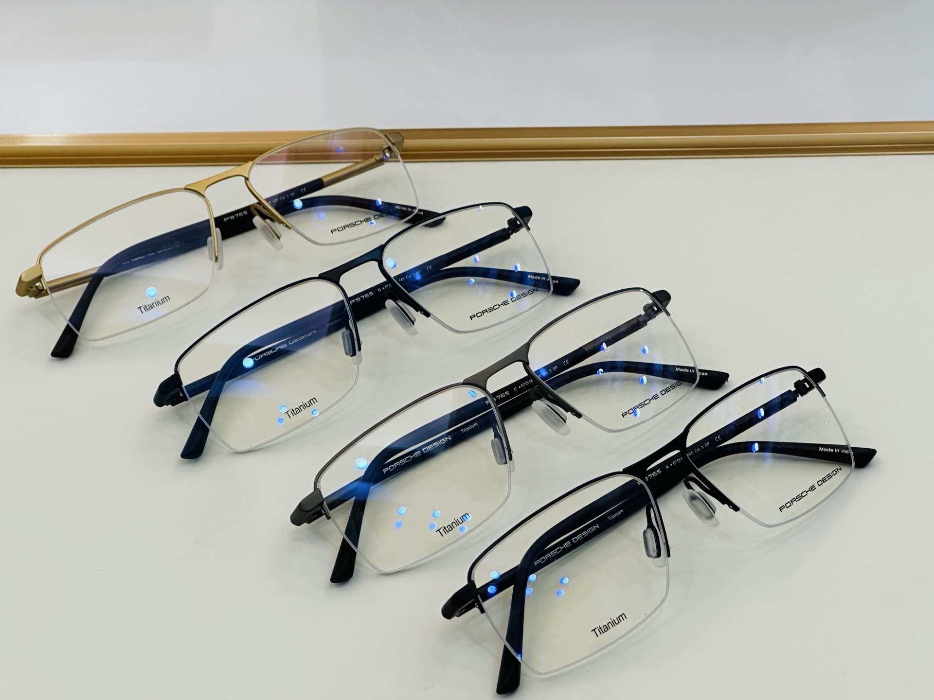 🌞宝时家  Size：57口16-145  高档金属 IP电镀 型男必备 💝得意超轻款 m纯钛 高品质 