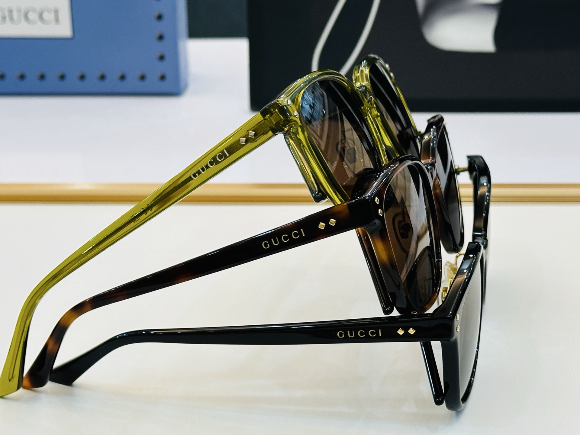 GUCC* 古家 GG1896SK 🐝🐝系列 Size：57口18-145   🍁🍁 W超绝品质 🔥