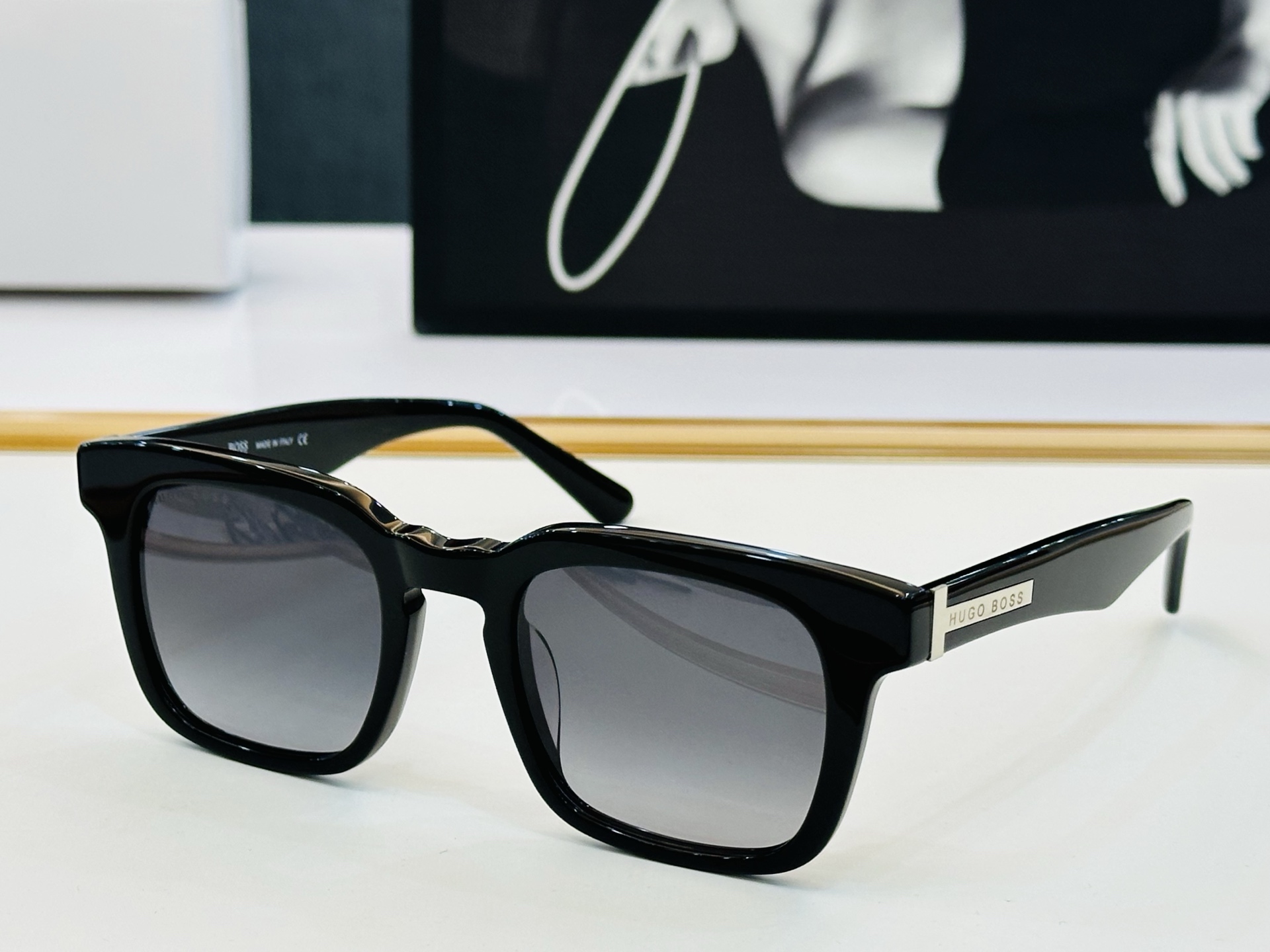 🆕 BOSS 1287/S Size：50口23-145 🕶🕶💋💋👣👣  高品质 不挑脸 经典不过时框型