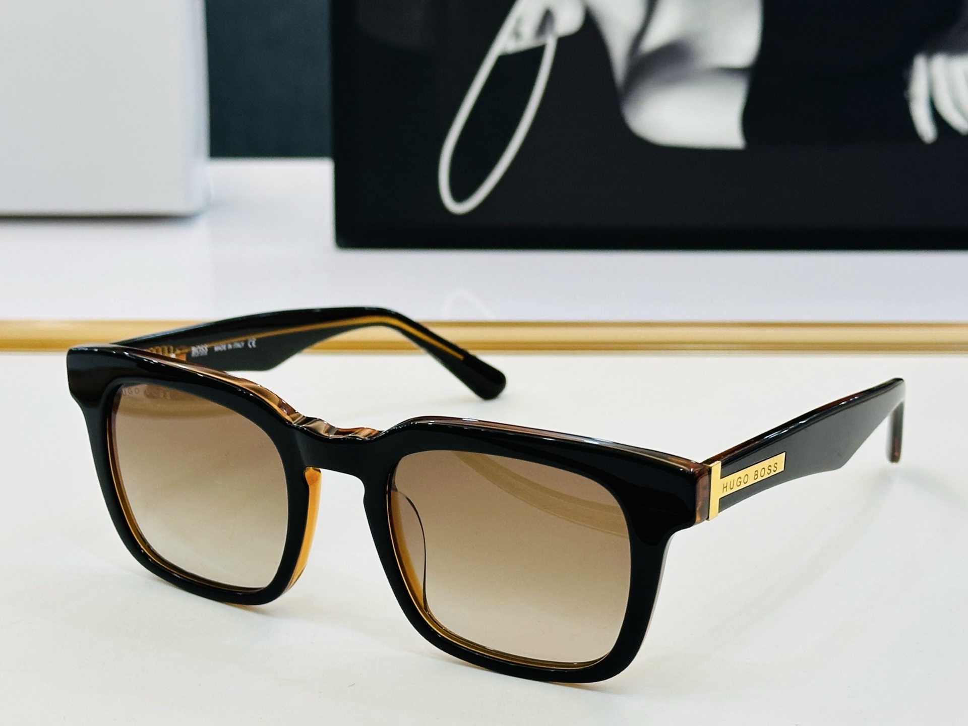 🆕 BOSS 1287/S Size：50口23-145 🕶🕶💋💋👣👣  高品质 不挑脸 经典不过时框型