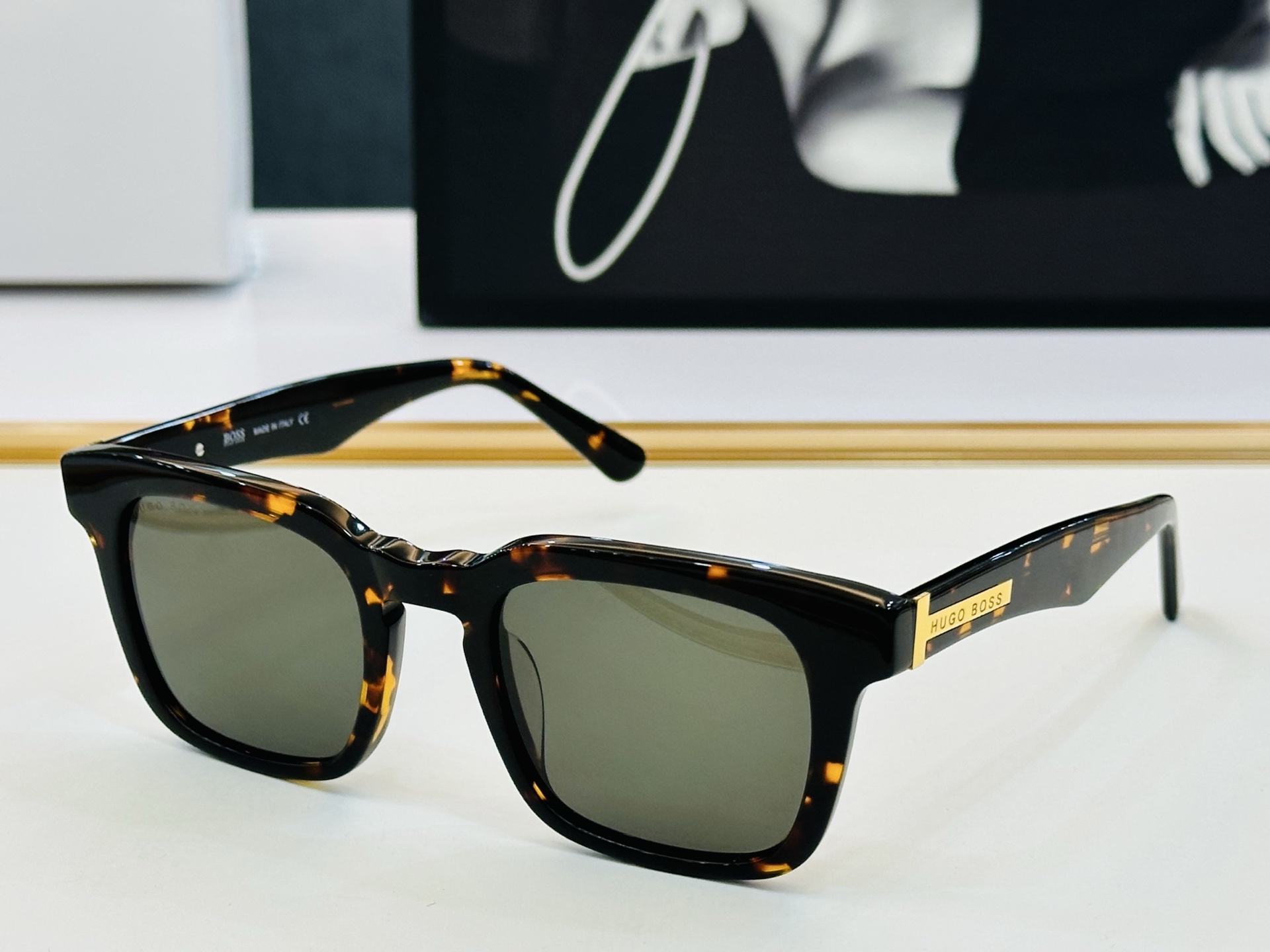🆕 BOSS 1287/S Size：50口23-145 🕶🕶💋💋👣👣  高品质 不挑脸 经典不过时框型