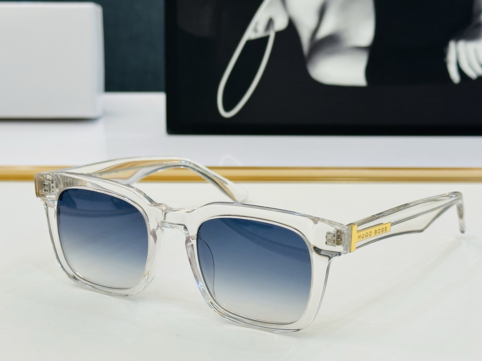 🆕 BOSS 1287/S Size：50口23-145 🕶🕶💋💋👣👣  高品质 不挑脸 经典不过时框型