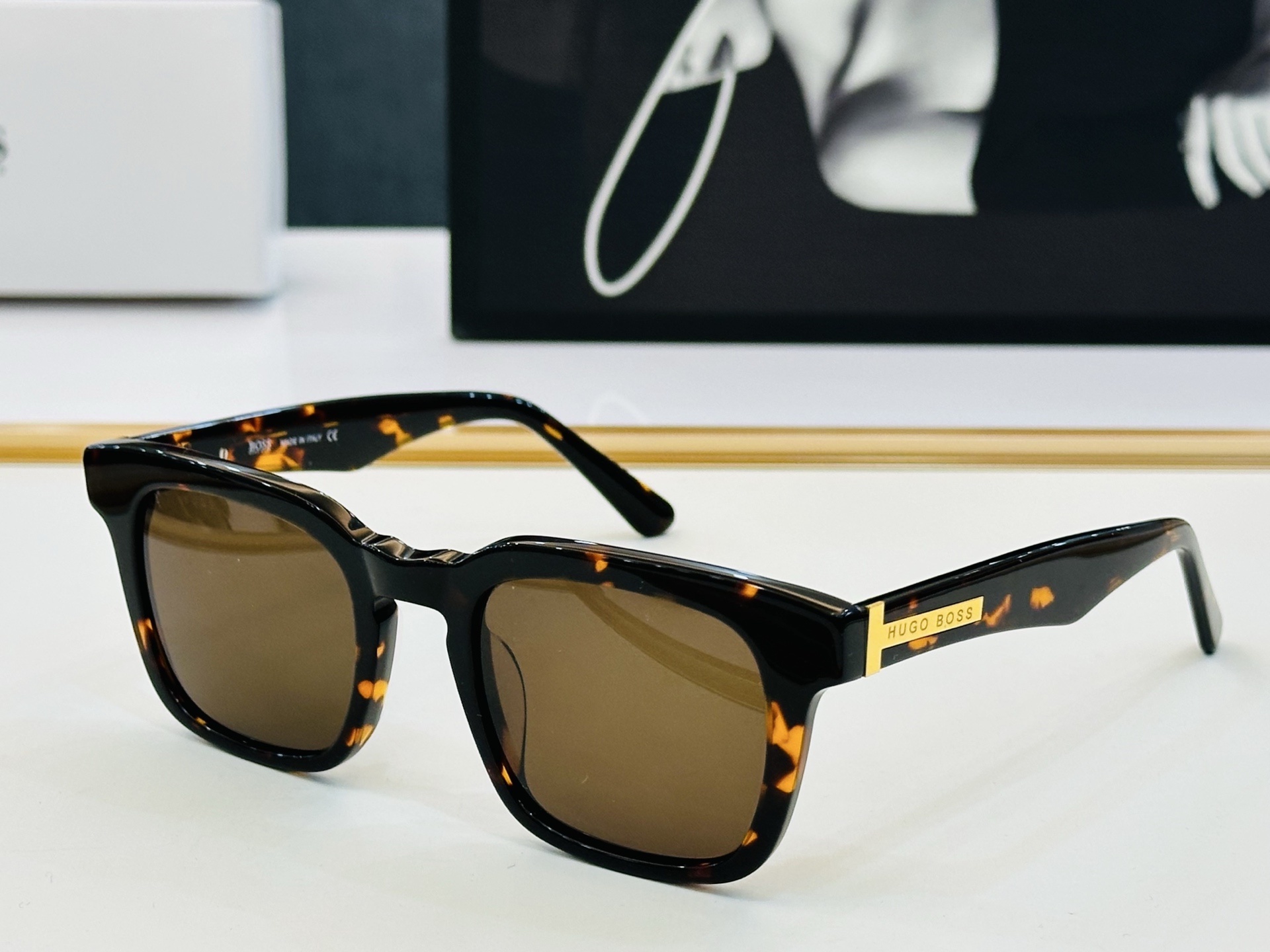 🆕 BOSS 1287/S Size：50口23-145 🕶🕶💋💋👣👣  高品质 不挑脸 经典不过时框型