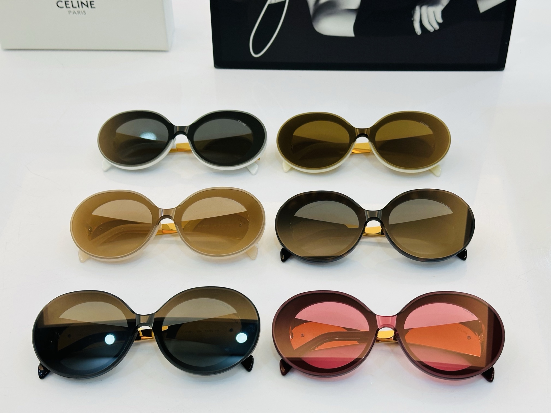 【CELINE】赛琳 CL42106U Size：52口22-145 一直热销的款式 欧美风 光泽度好 