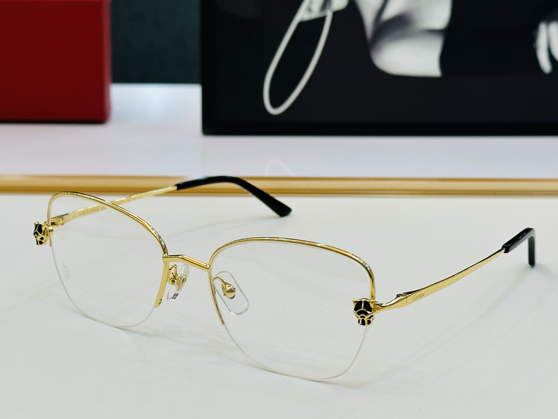 Cartie* 卡家 太阳镜 CT0447O Size：55口19-145   电镀工艺精湛气质十足！L