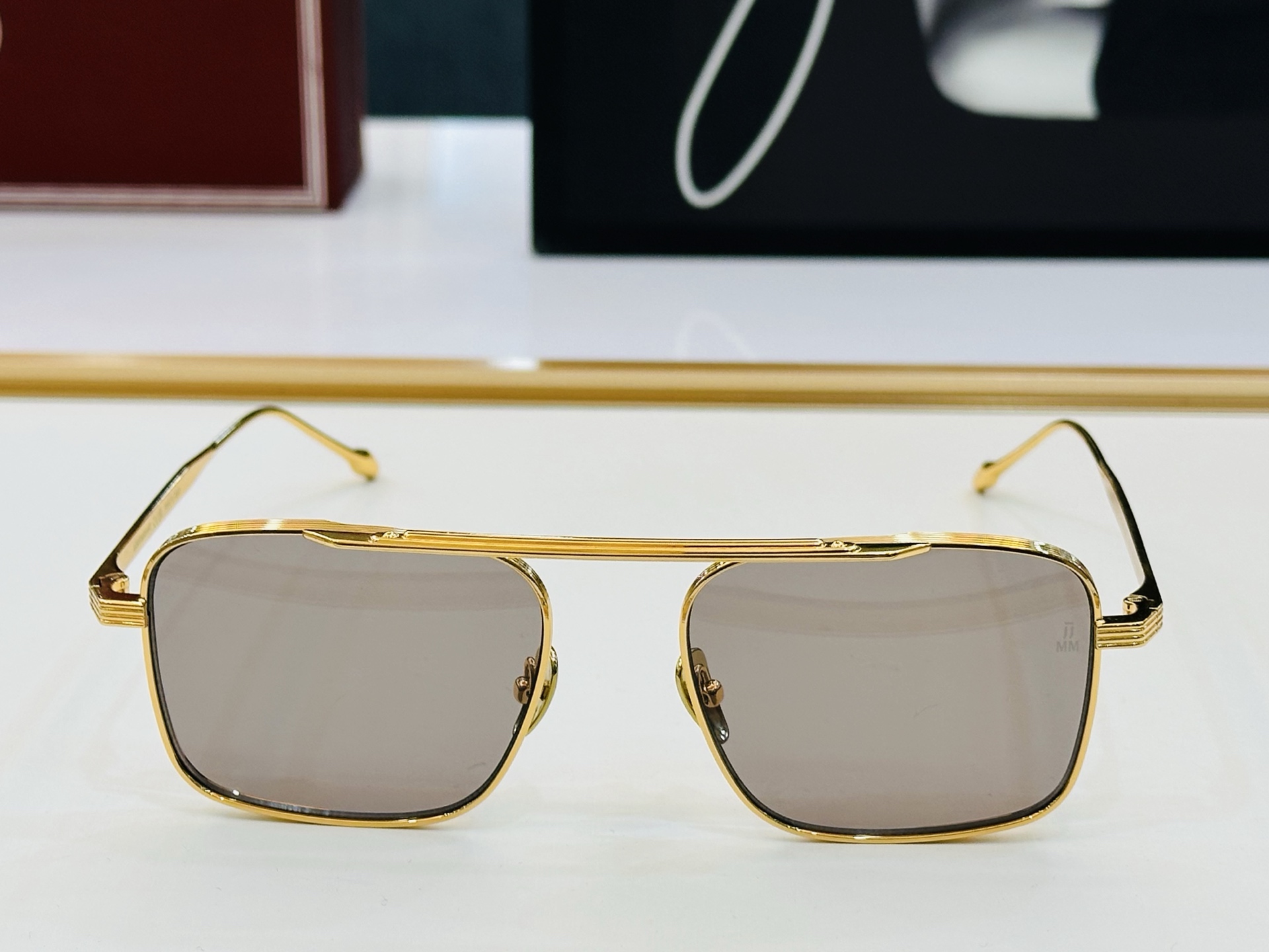 JACQUES MARIE SCARPA55 日本手工眼镜 镜框採用上板材打造出  SIZE：54口17