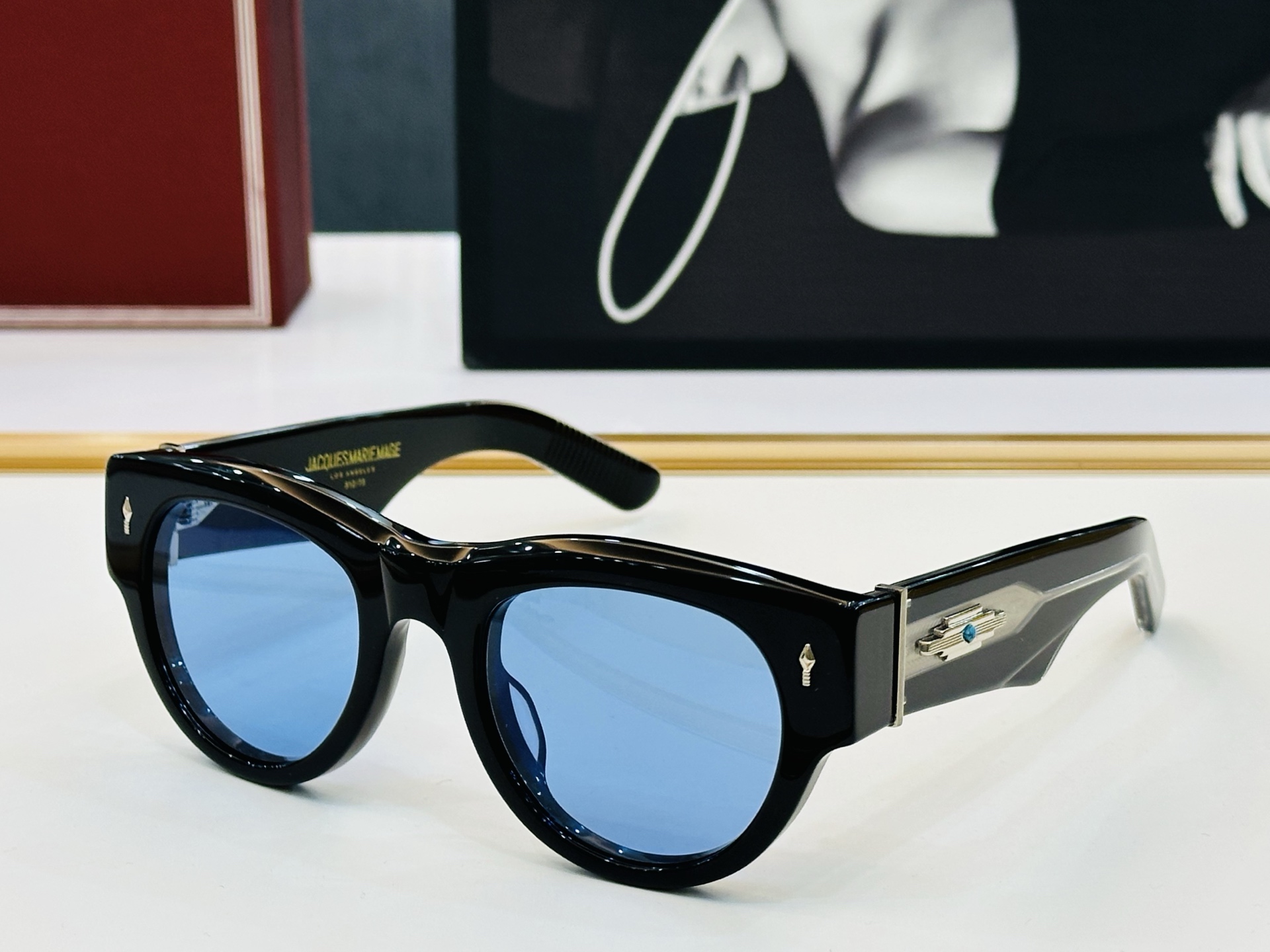 JACQUES MARIE DATTON 日本手工眼镜 镜框採用上板材打造出  SIZE：51口23-1