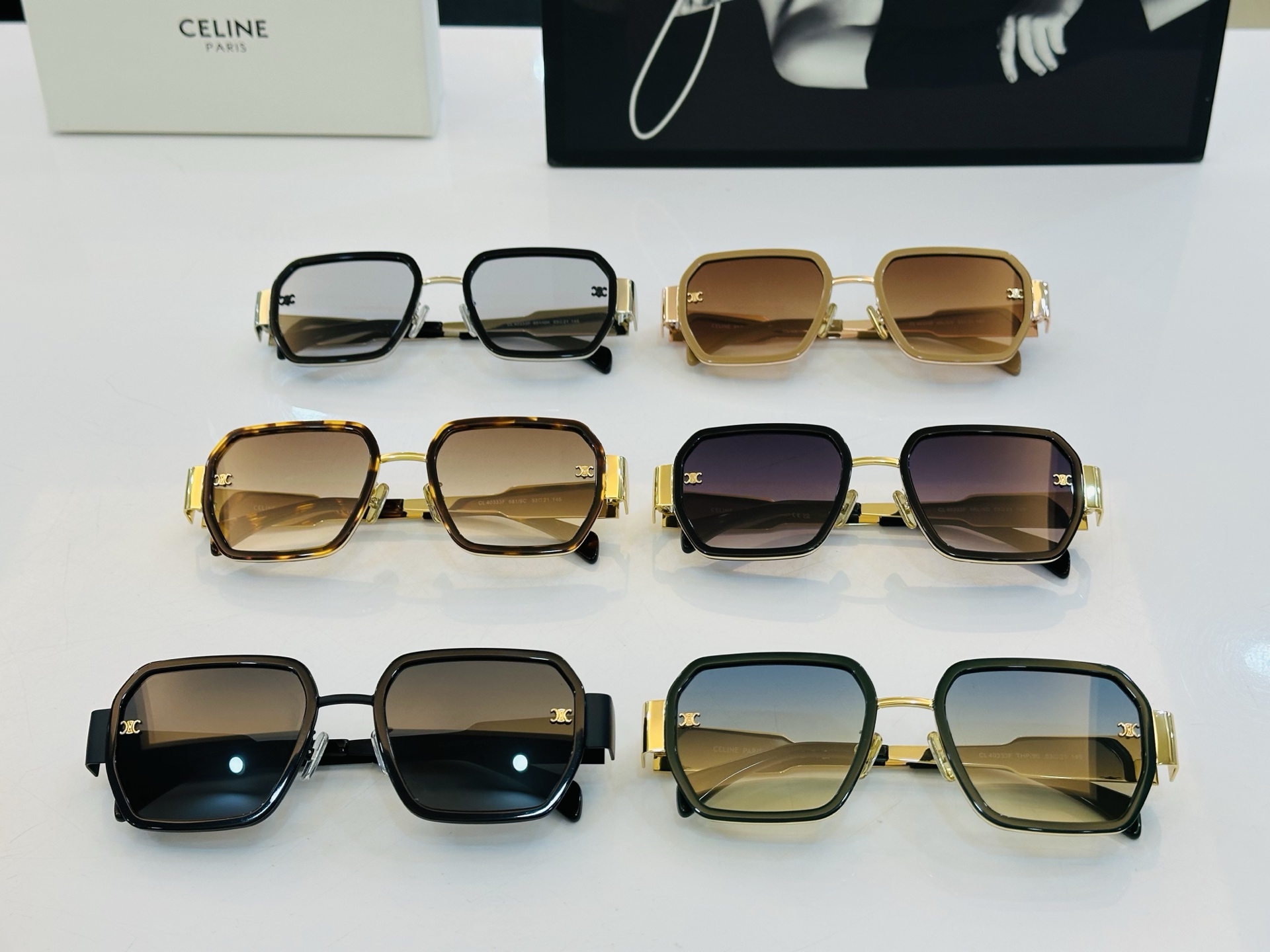 【CELINE】赛琳 CL40333F  Size：53口21-145    一直热销的款式 欧美风 L