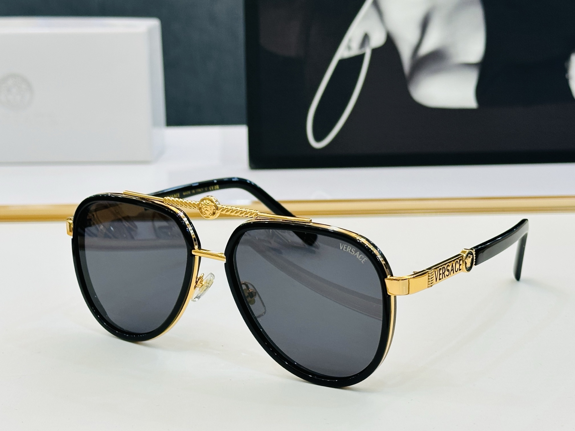 ❤️❤️范思家 VERSACE✨✨✨MODEL：VE6815 Size：58口17-142 ✨K 有范 