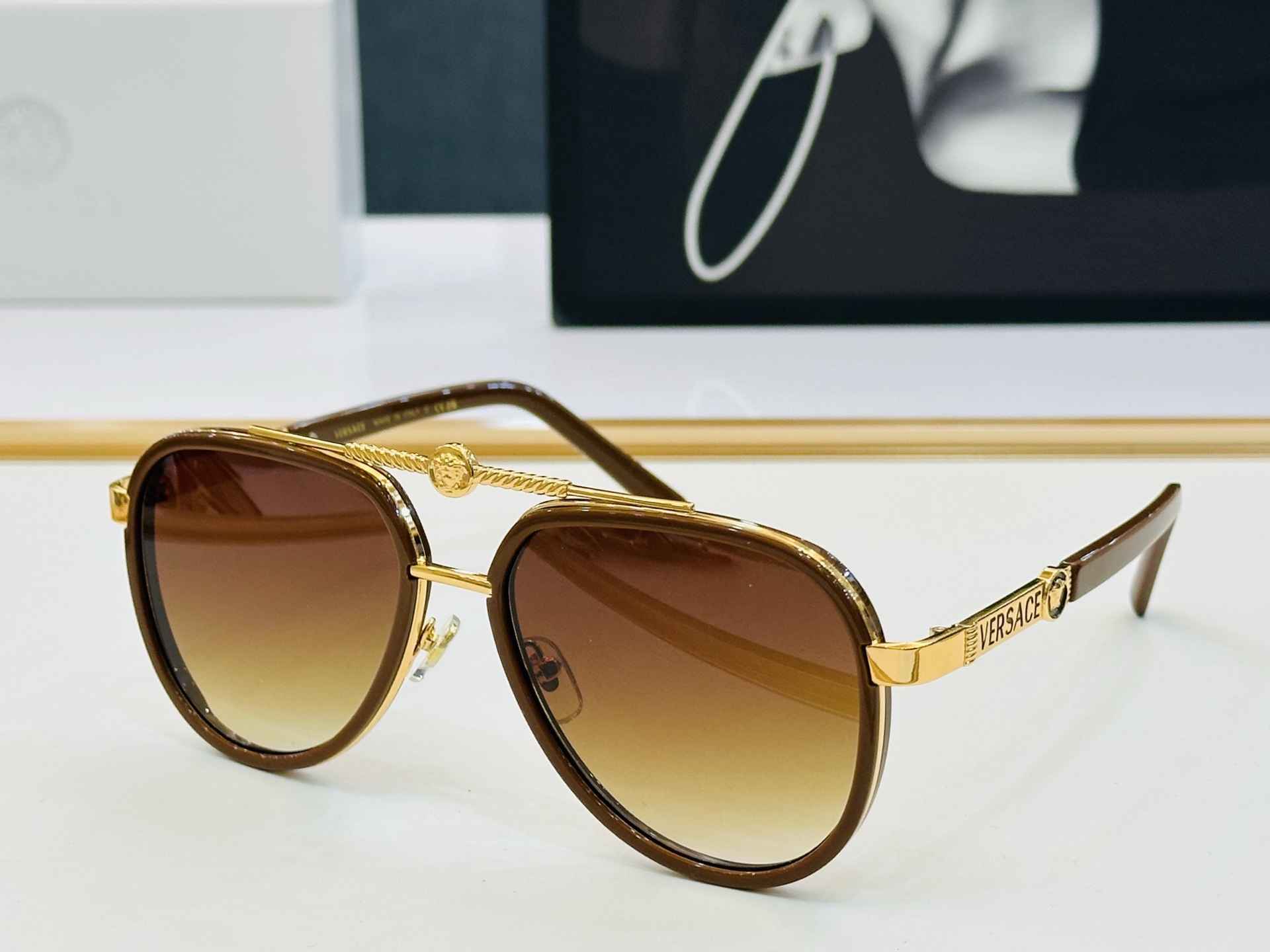 ❤️❤️范思家 VERSACE✨✨✨MODEL：VE6815 Size：58口17-142 ✨K 有范 