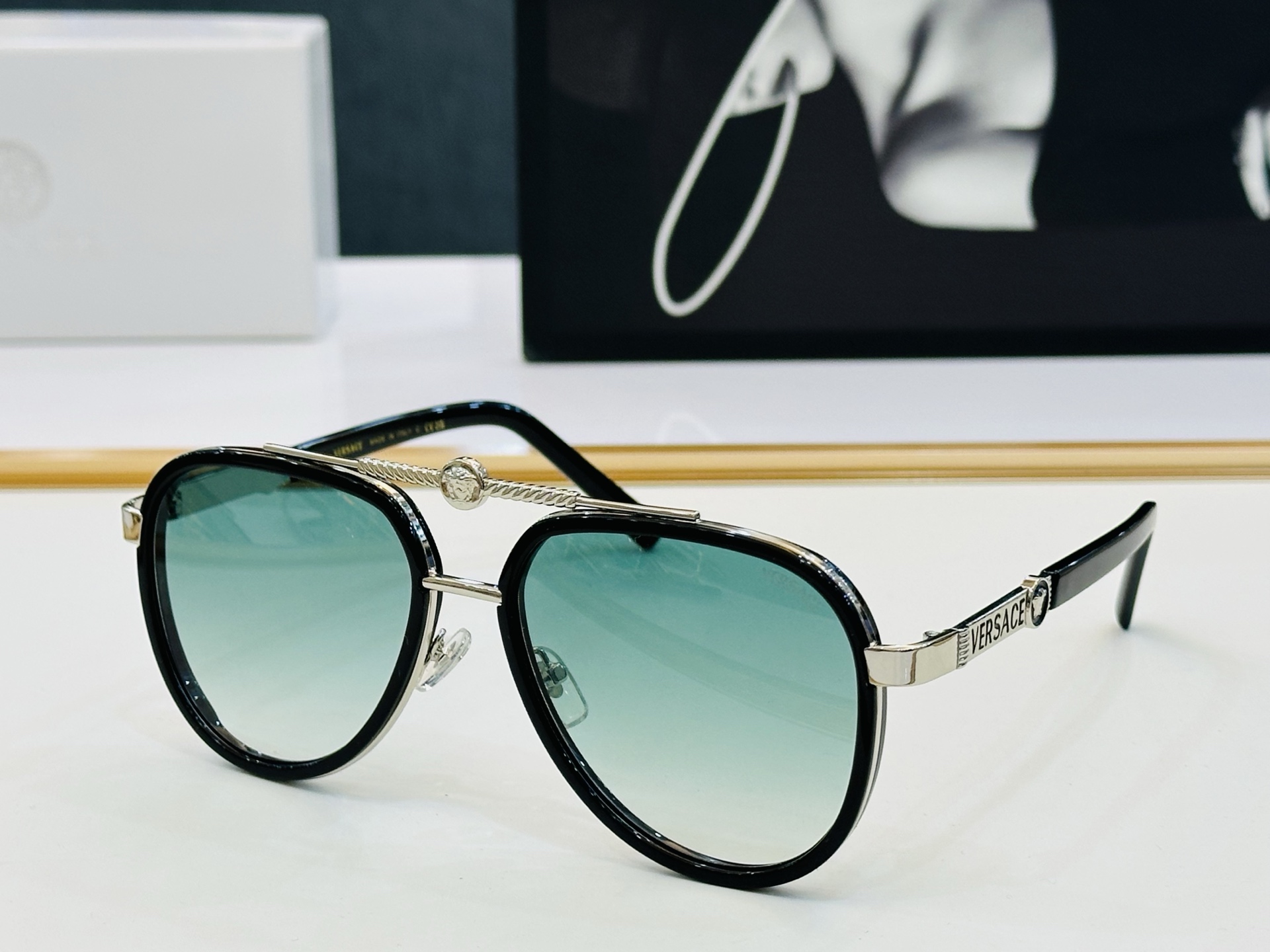 ❤️❤️范思家 VERSACE✨✨✨MODEL：VE6815 Size：58口17-142 ✨K 有范 