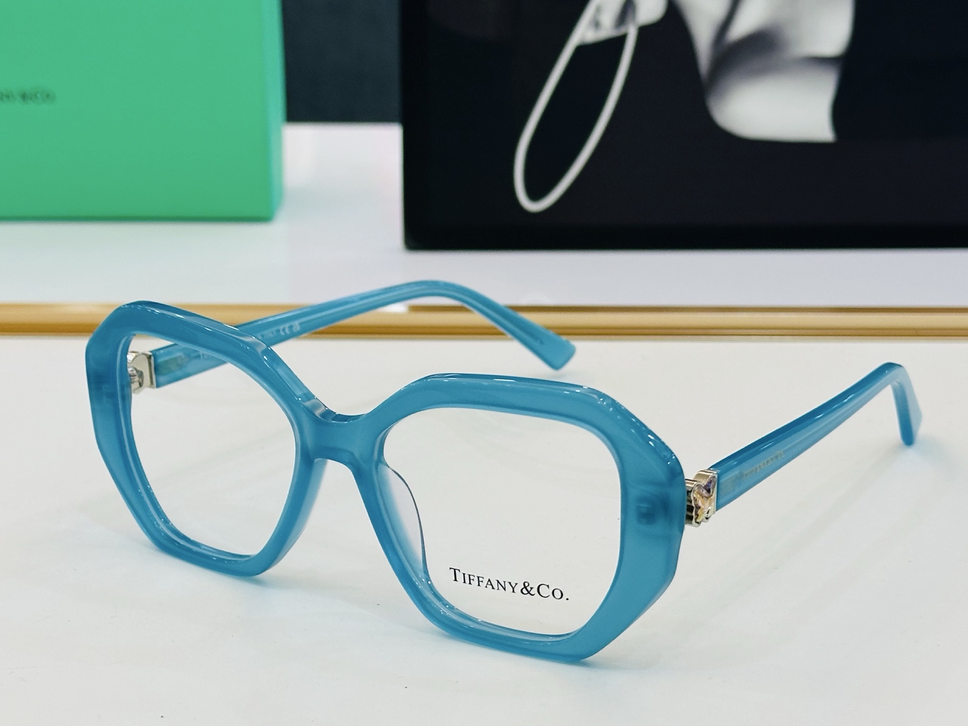 蒂芙家 Tiffany & CO. TF2282   Size：53口19-145 时尚太阳镜架 👍Z 