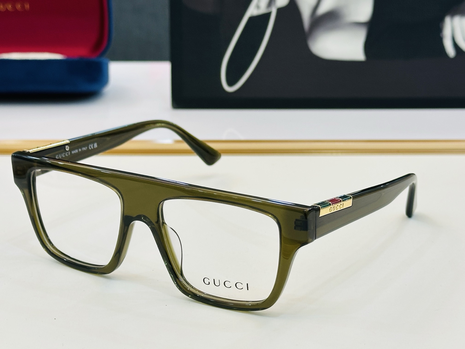🆕 👏👏GUCC*👍古家GG1889O   Size：53口20-145 搭配镜框🔝Z❤配光架 